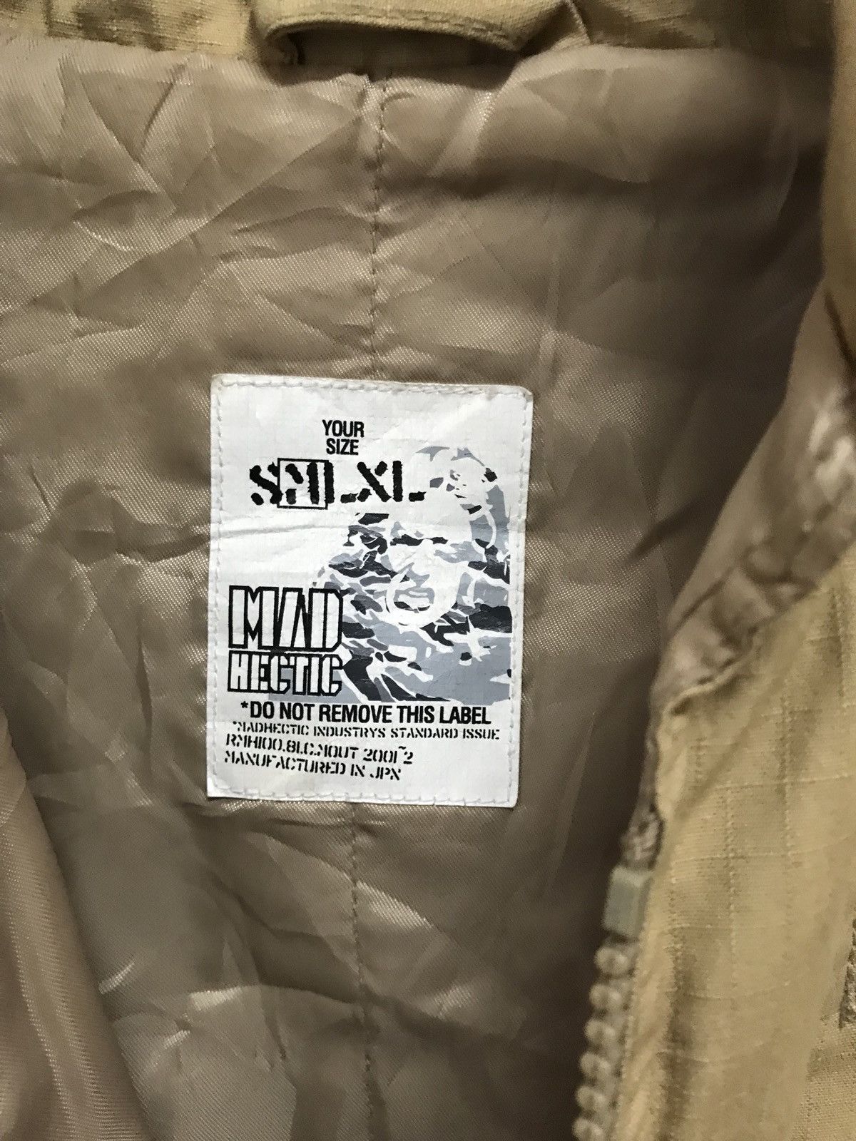 realmad HECTIC STREETWEAR TACTICAL VEST BY MAD HETIC DESIGN SPECIAL FORCE Size US M / EU 48-50 / 2 - 4 Thumbnail