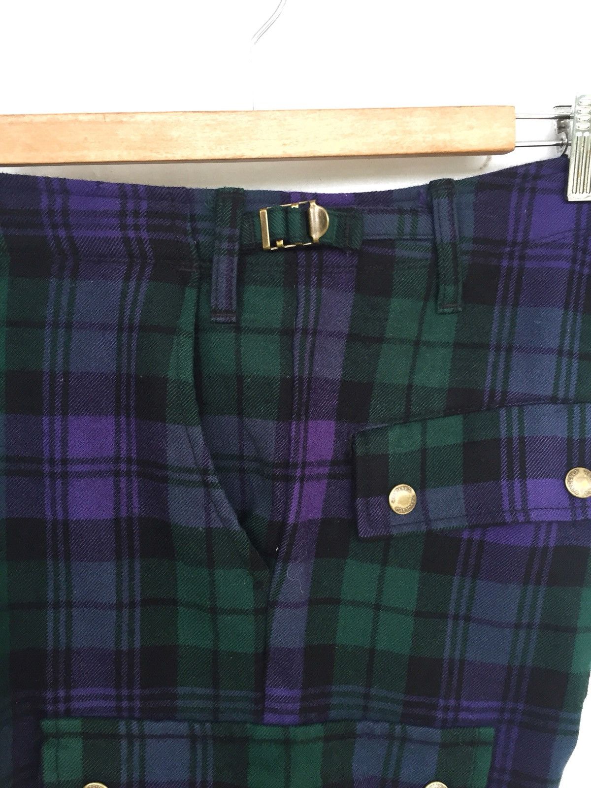 Beauty Beast FW03-04 REVOLVER 🇯🇵 Plaid Bondage Cargo Pants Size US 32 / EU 48 - 13 Thumbnail