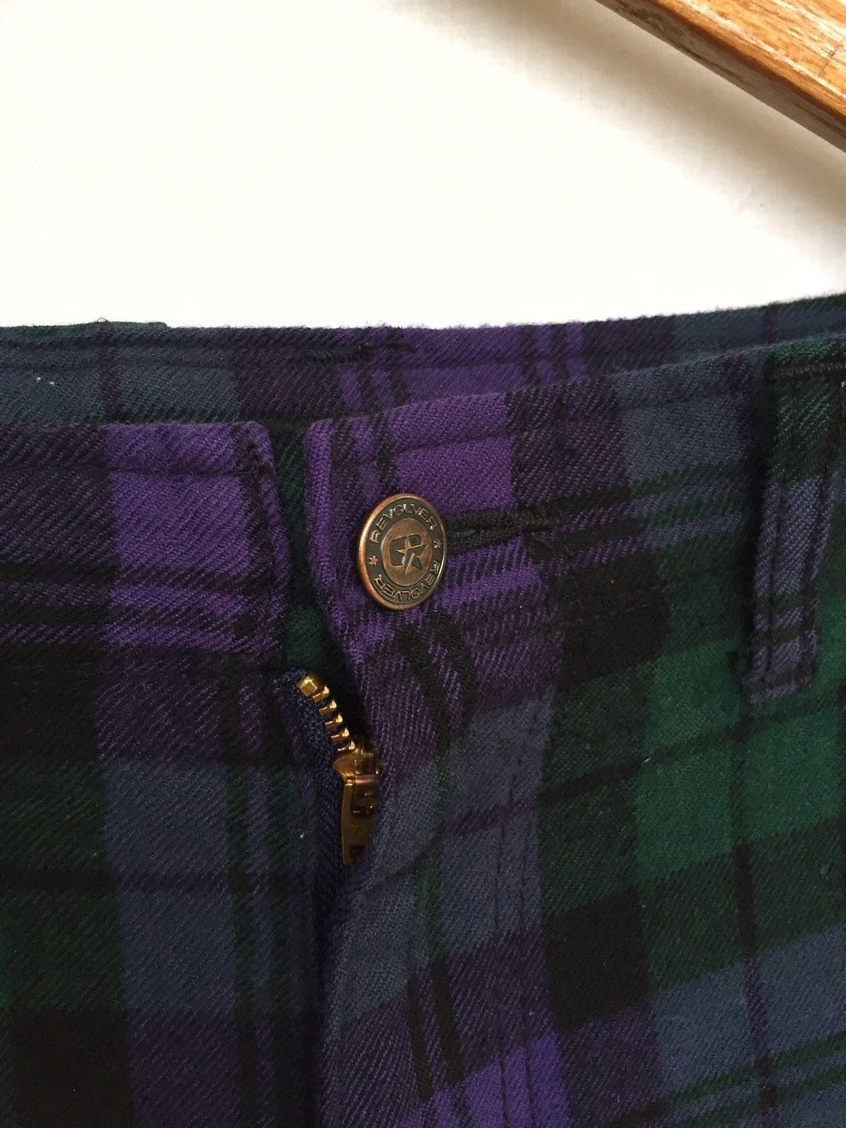 Beauty Beast FW03-04 REVOLVER 🇯🇵 Plaid Bondage Cargo Pants Size US 32 / EU 48 - 7 Thumbnail