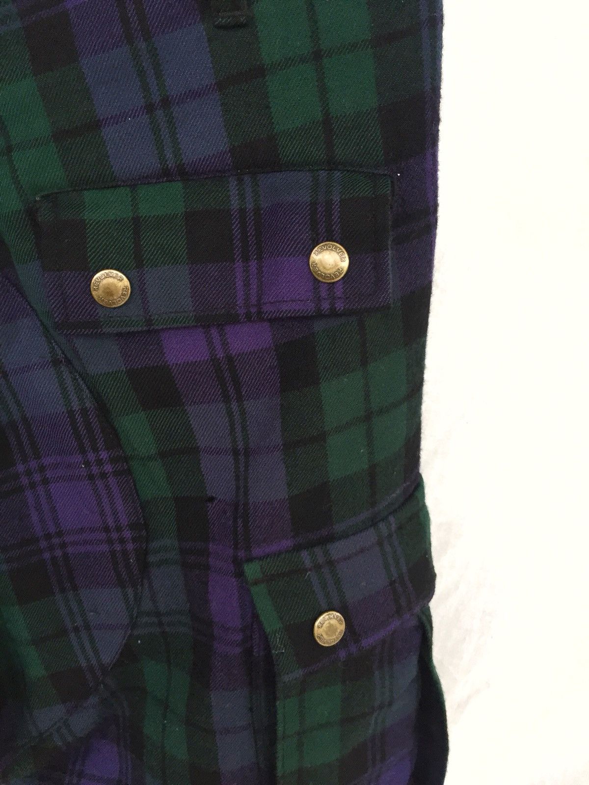 Beauty Beast FW03-04 REVOLVER 🇯🇵 Plaid Bondage Cargo Pants Size US 32 / EU 48 - 12 Thumbnail