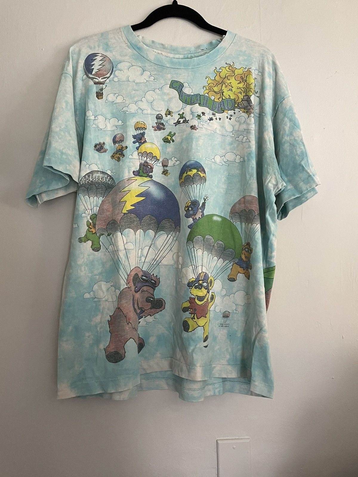 Band Tees × Vintage Grateful dead sky diving Size US XL / EU 56 / 4 - 1 Thumbnail