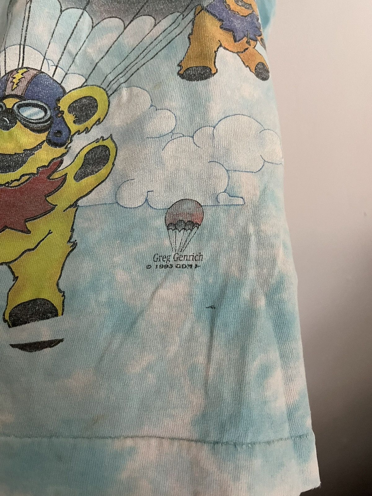 Band Tees × Vintage Grateful dead sky diving Size US XL / EU 56 / 4 - 2 Thumbnail