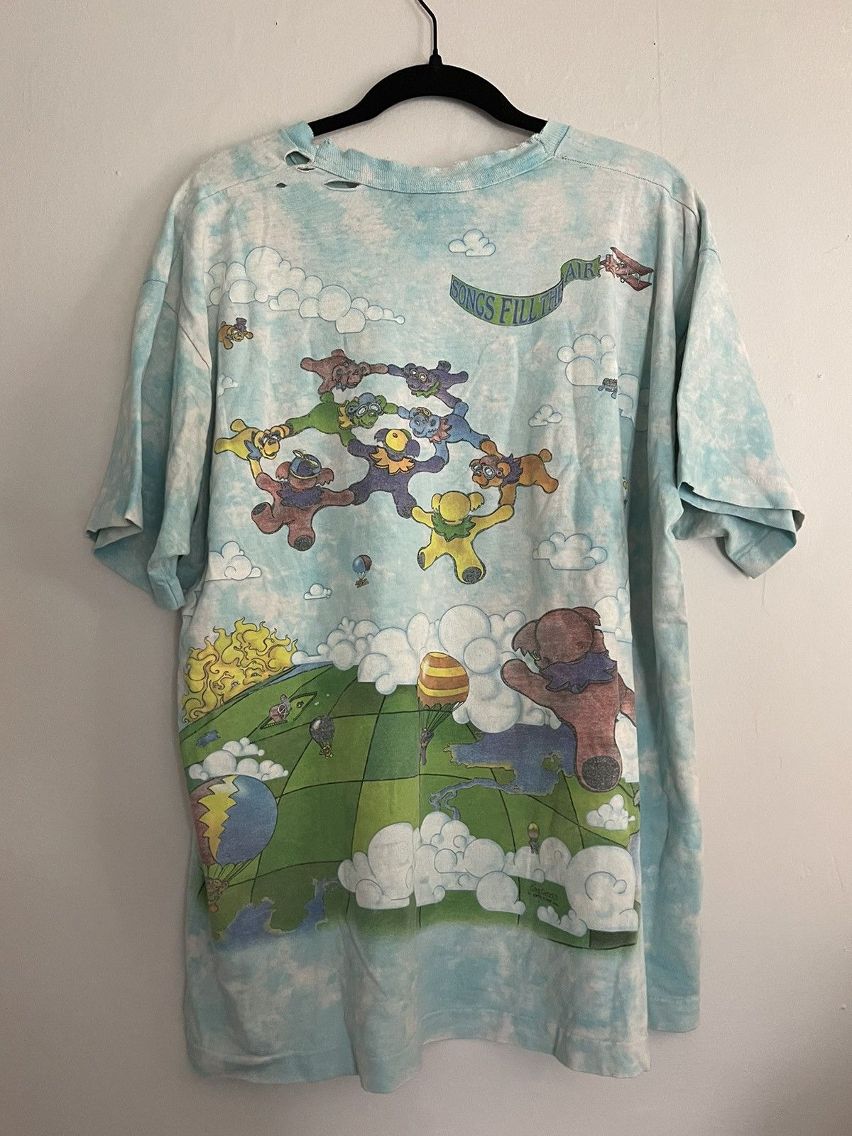 Band Tees × Vintage Grateful dead sky diving Size US XL / EU 56 / 4 - 4 Thumbnail