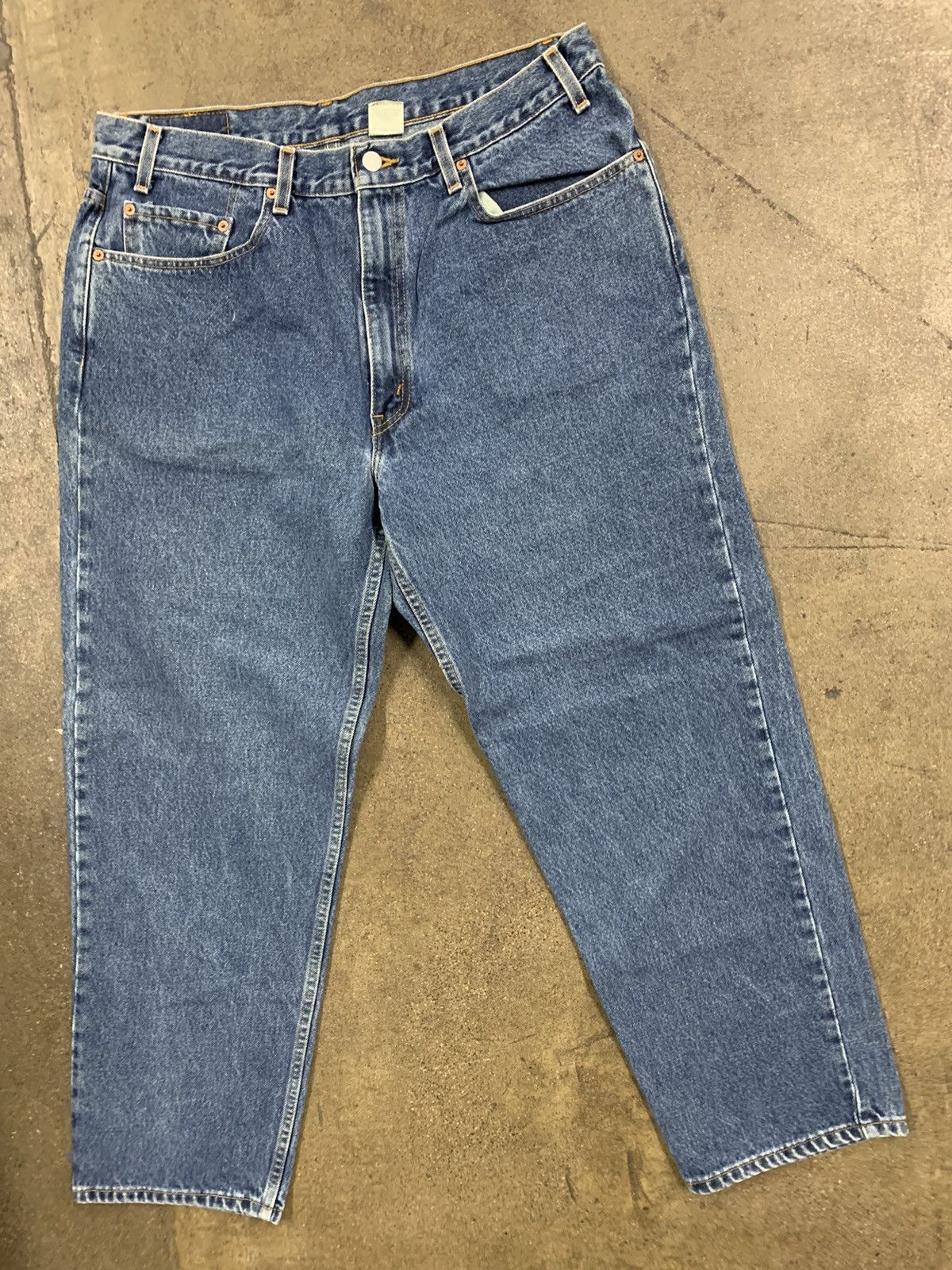 Vintage 550 Levis store Blank Jeans Released Fit Tapered Leg