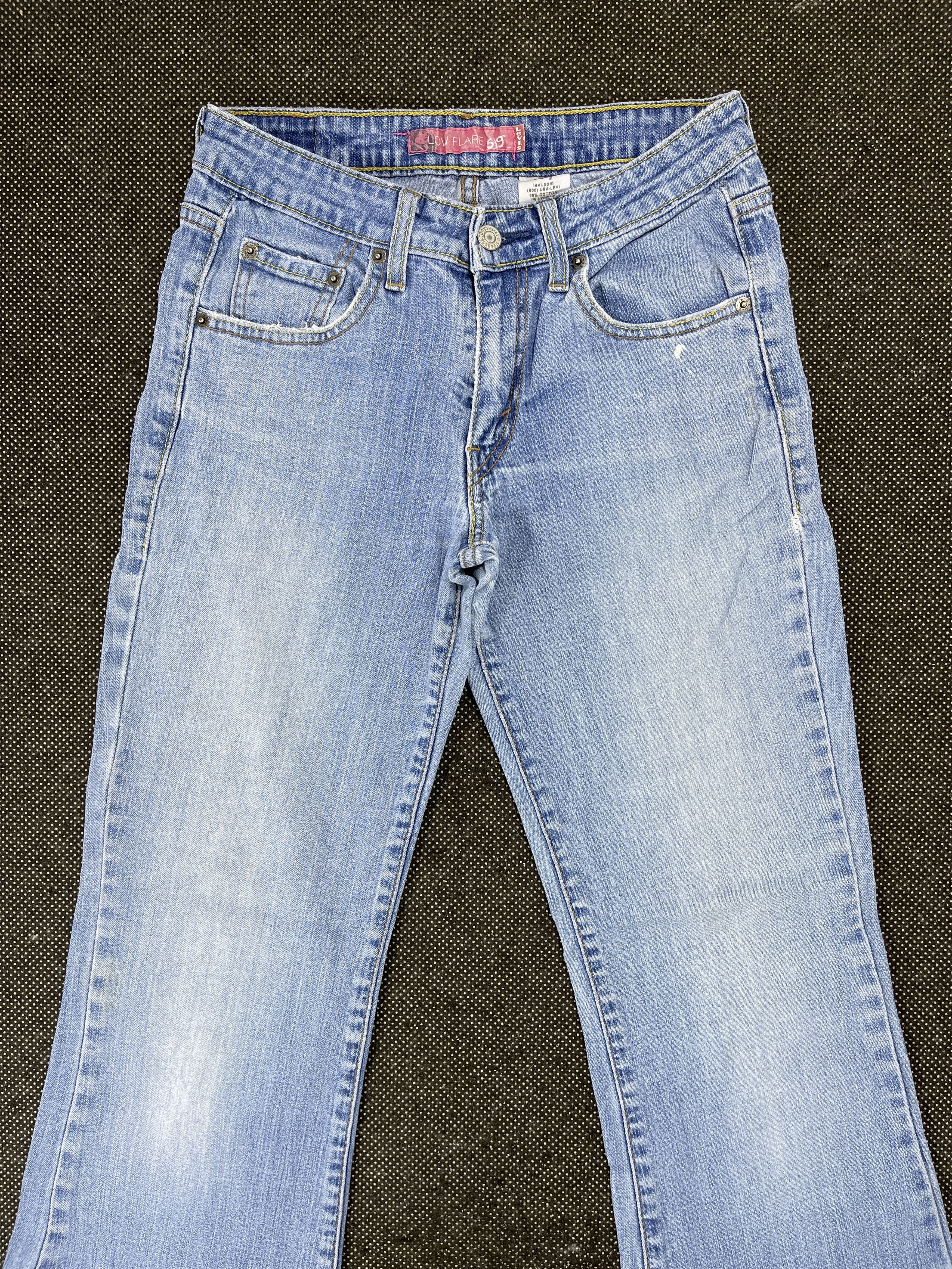 Levi's Vintage Levi's 519 Flare Jeans - JP030 Size 28" / US 6 / IT 42 - 3 Thumbnail