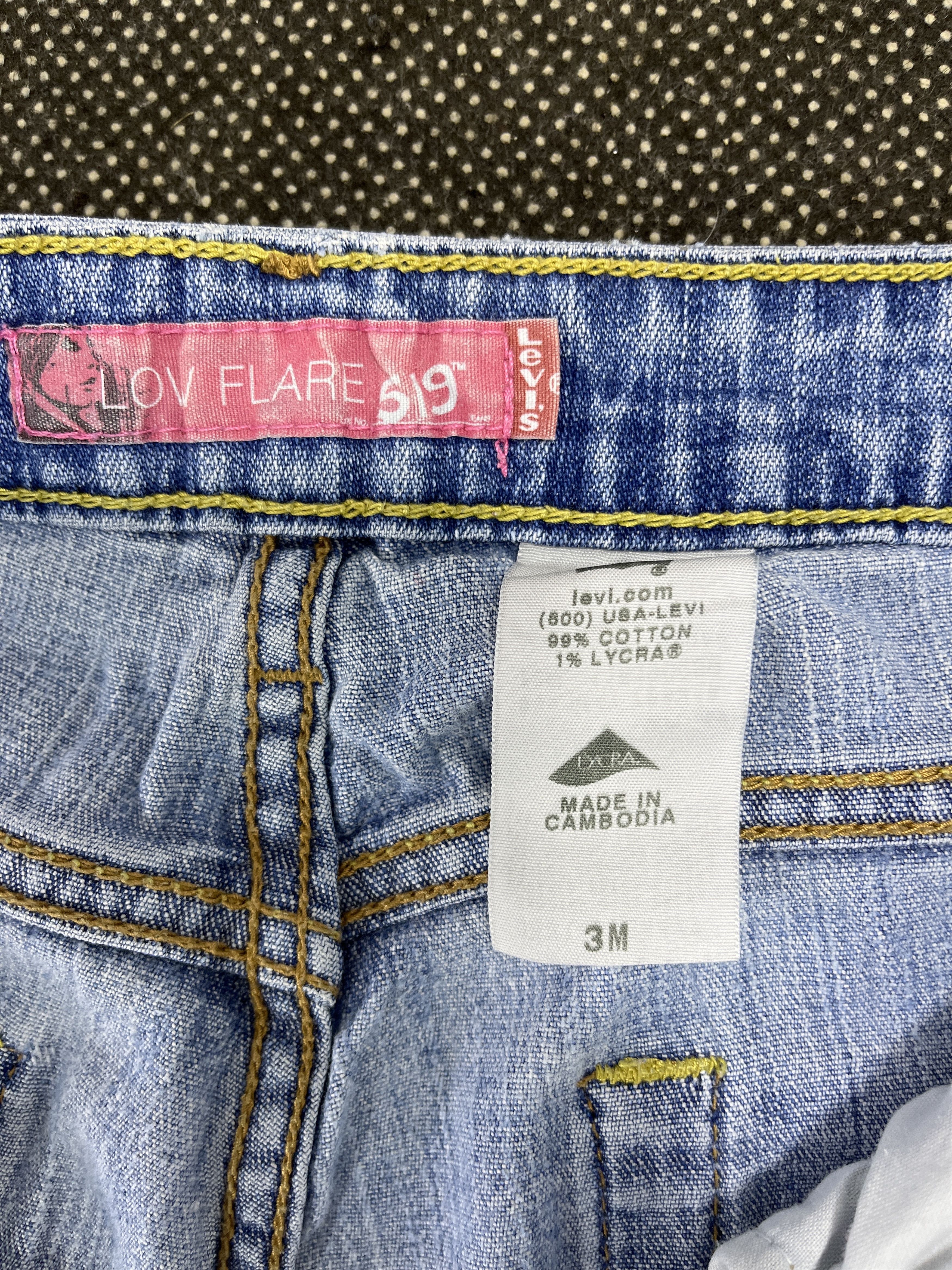 Levi's Vintage Levi's 519 Flare Jeans - JP030 Size 28" / US 6 / IT 42 - 8 Thumbnail