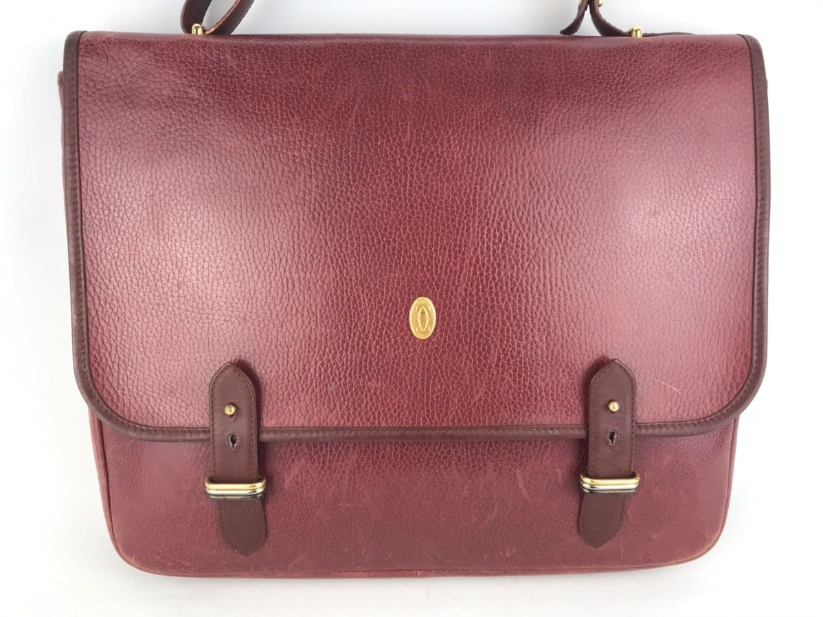 Cartier ❌Final Drop❌Authentic Cartier Paris leather Document bag Size ONE SIZE - 4 Thumbnail