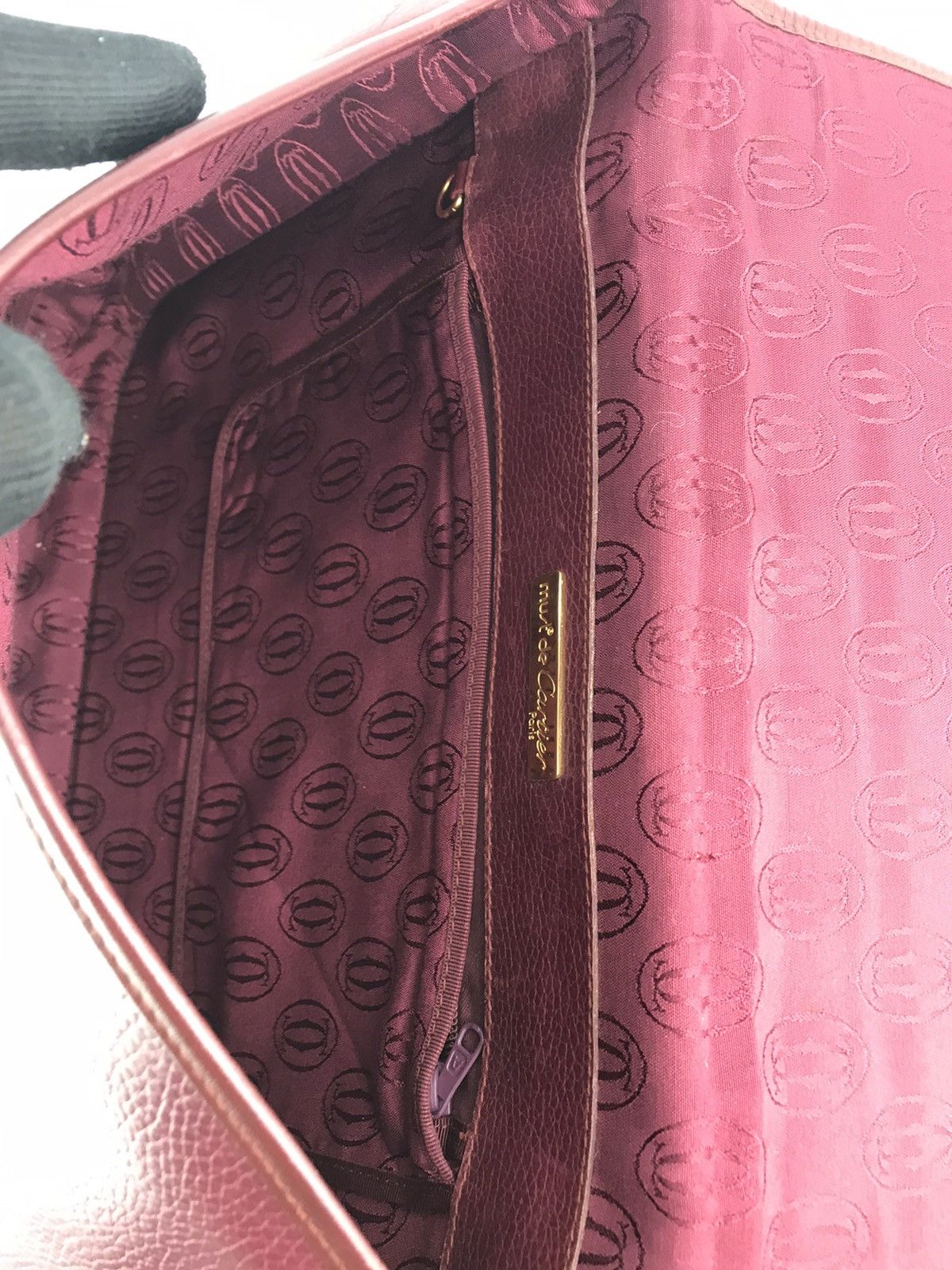 Cartier ❌Final Drop❌Authentic Cartier Paris leather Document bag Size ONE SIZE - 23 Thumbnail