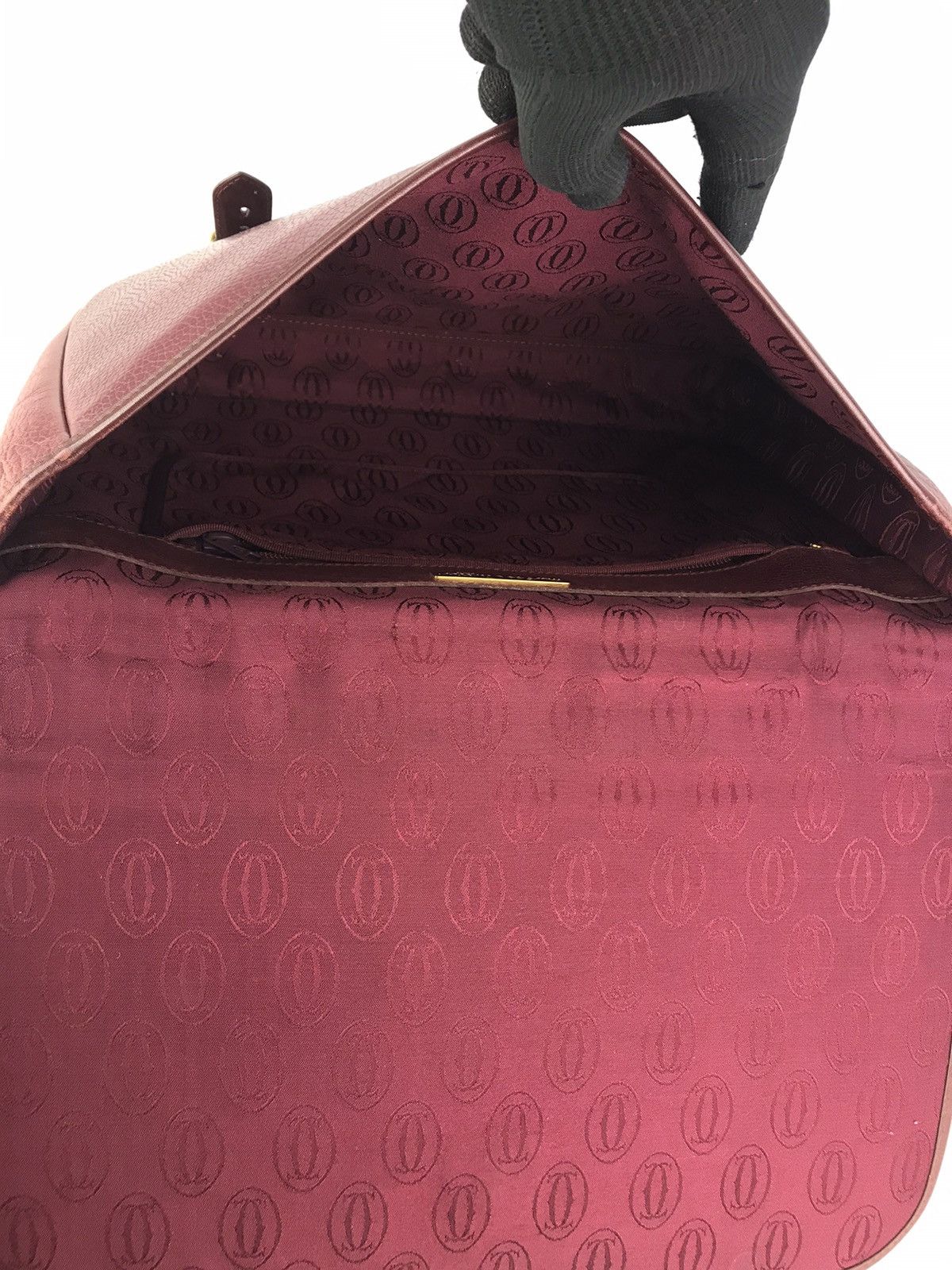 Cartier ❌Final Drop❌Authentic Cartier Paris leather Document bag Size ONE SIZE - 22 Thumbnail