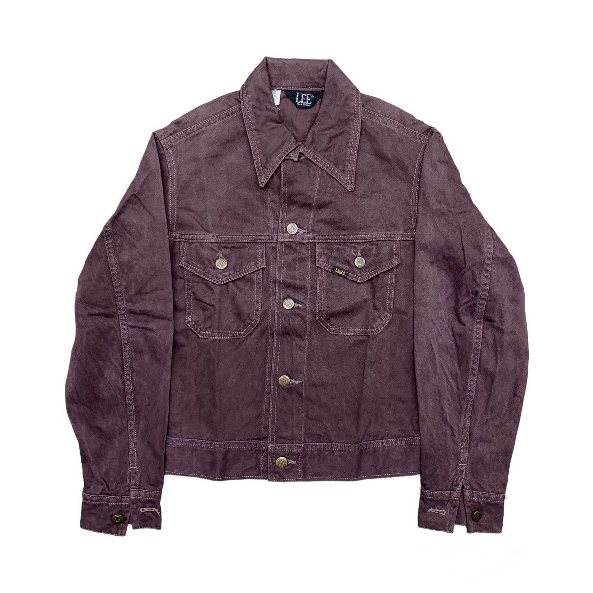 Vintage Super Rare Vintage Denim 1970s Lee Moleskin Trucker Jacket