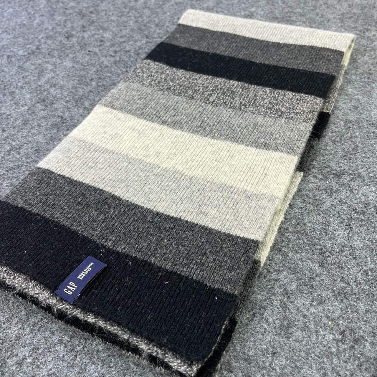 Gap × Vintage GAP WOOL SCARVES / MUFFLER / NECKWEAR T393 Size ONE SIZE - 5 Thumbnail