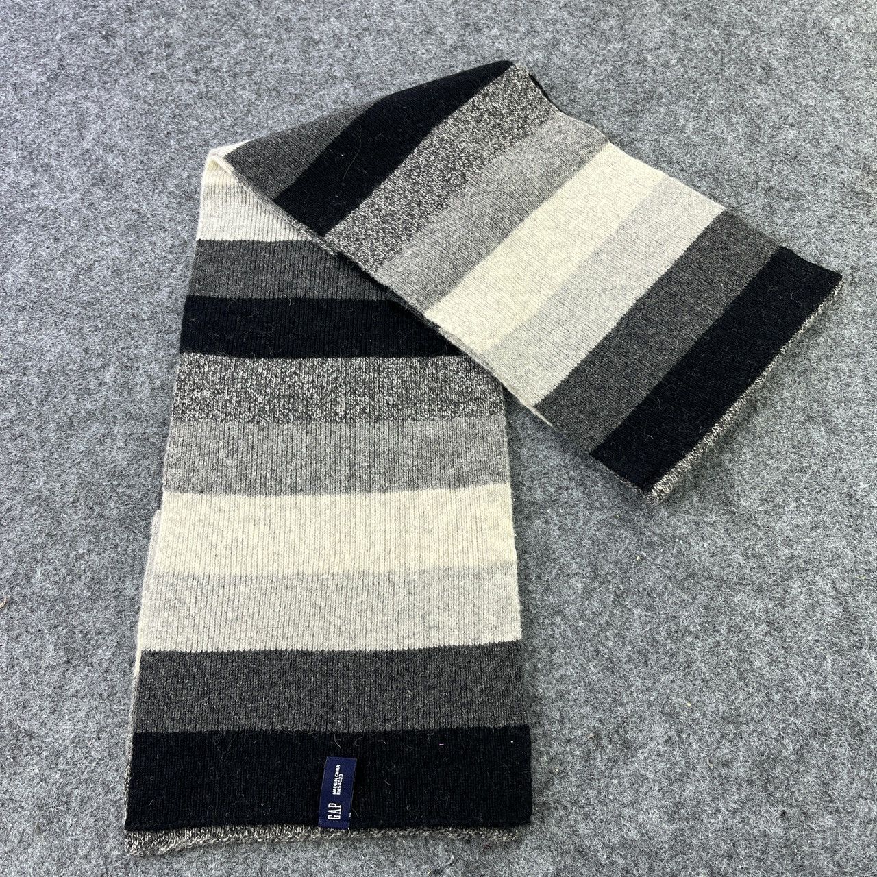 Gap × Vintage GAP WOOL SCARVES / MUFFLER / NECKWEAR T393 Size ONE SIZE - 4 Thumbnail