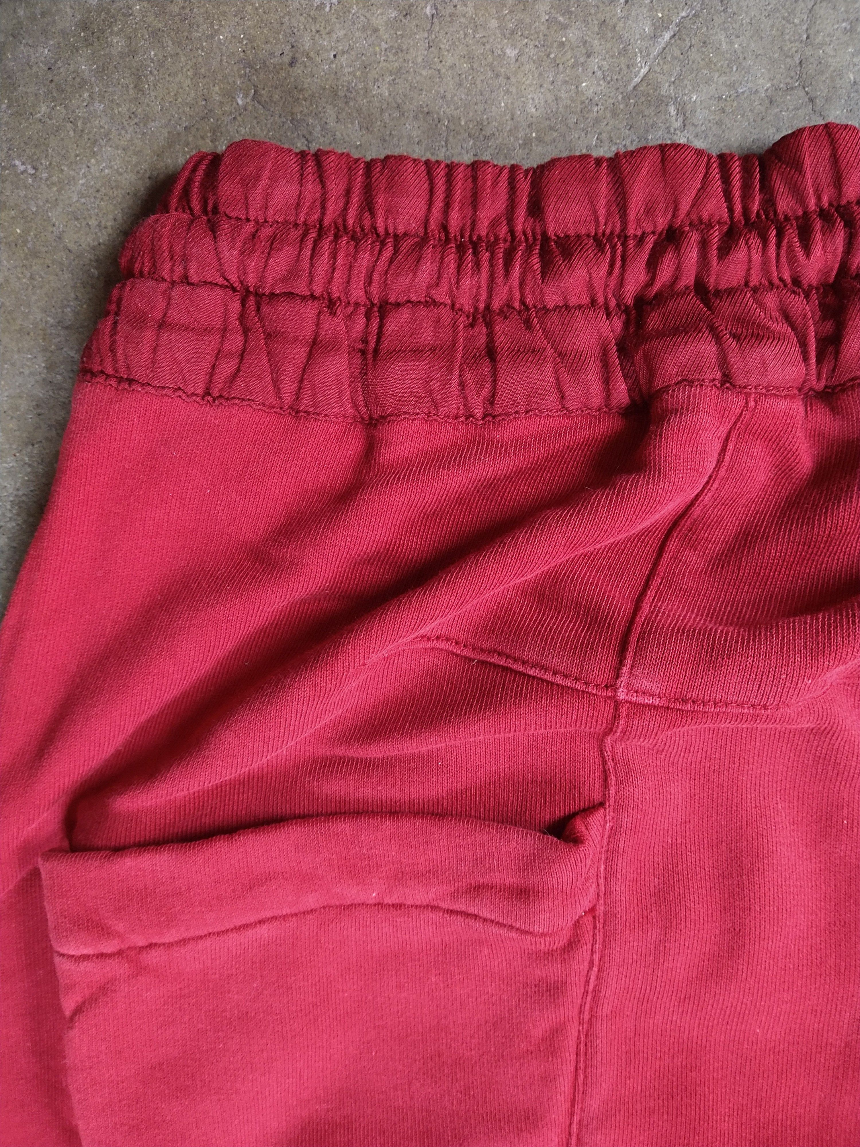 Haider Ackermann Haider Ackermann Perth Sweatpants Red Cotton FW17 Size US 34 / EU 50 - 10 Thumbnail