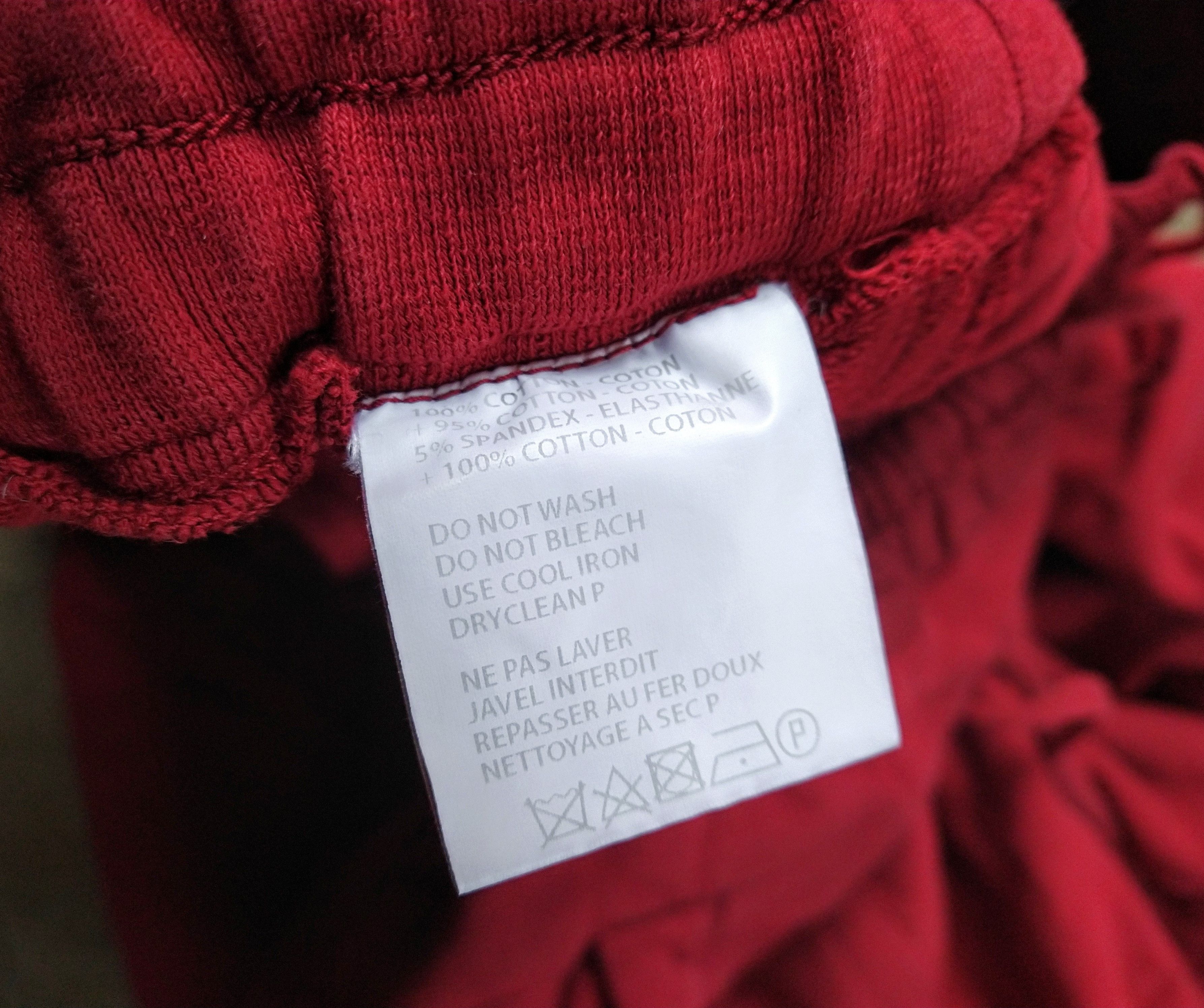 Haider Ackermann Haider Ackermann Perth Sweatpants Red Cotton FW17 Size US 34 / EU 50 - 14 Thumbnail