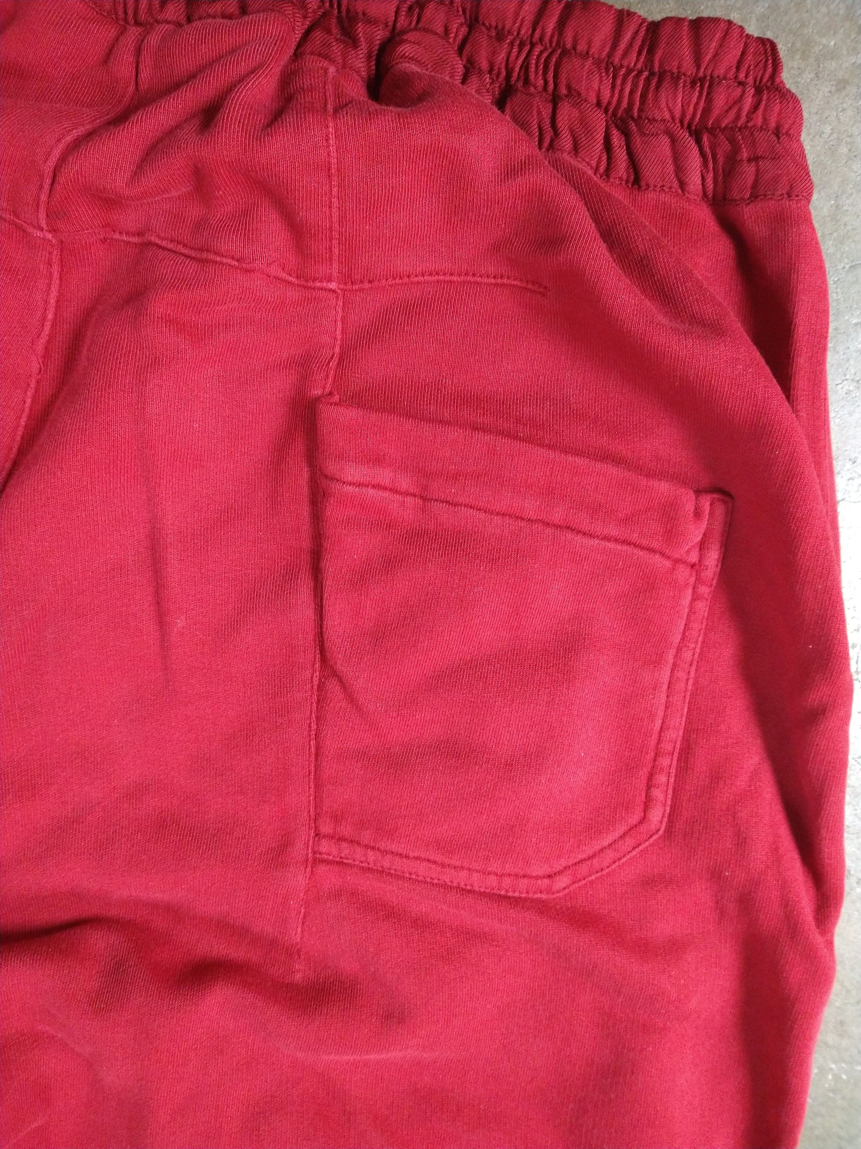 Haider Ackermann Haider Ackermann Perth Sweatpants Red Cotton FW17 Size US 34 / EU 50 - 11 Thumbnail
