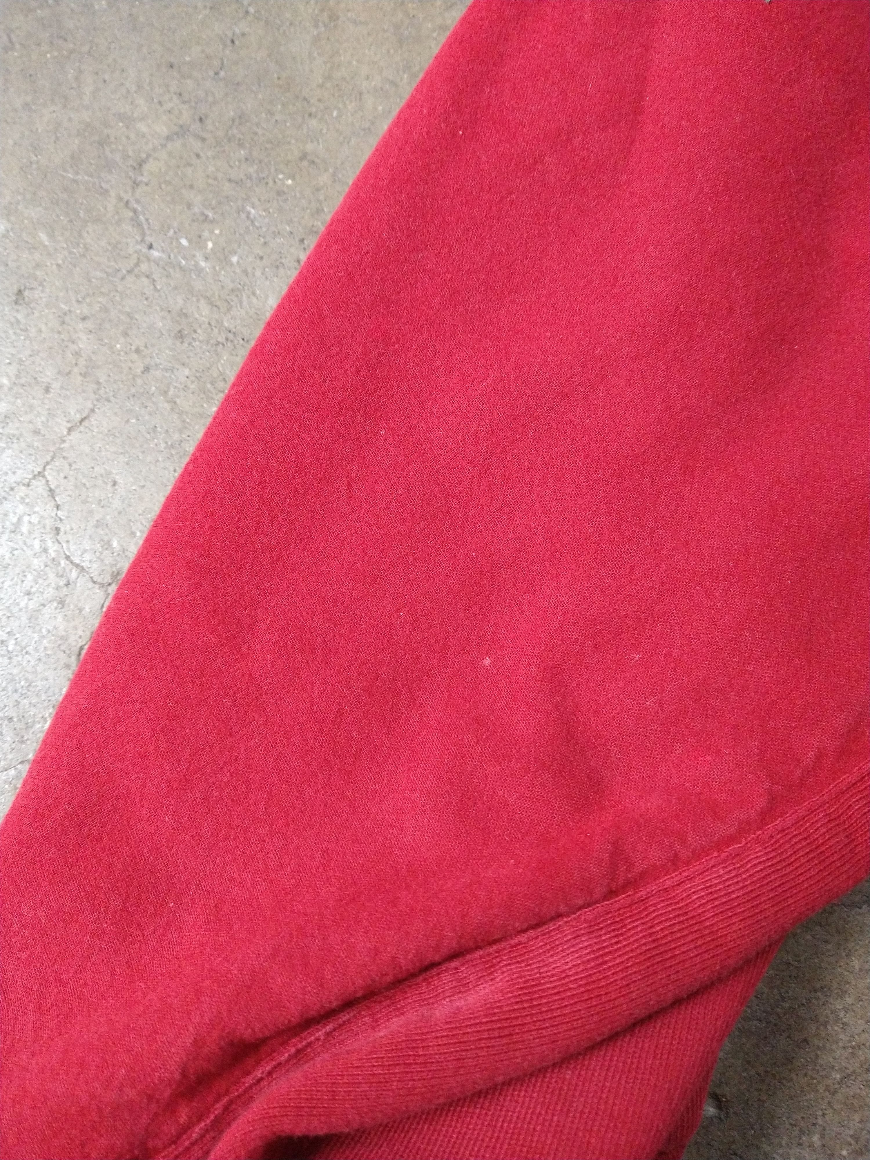 Haider Ackermann Haider Ackermann Perth Sweatpants Red Cotton FW17 Size US 34 / EU 50 - 5 Thumbnail