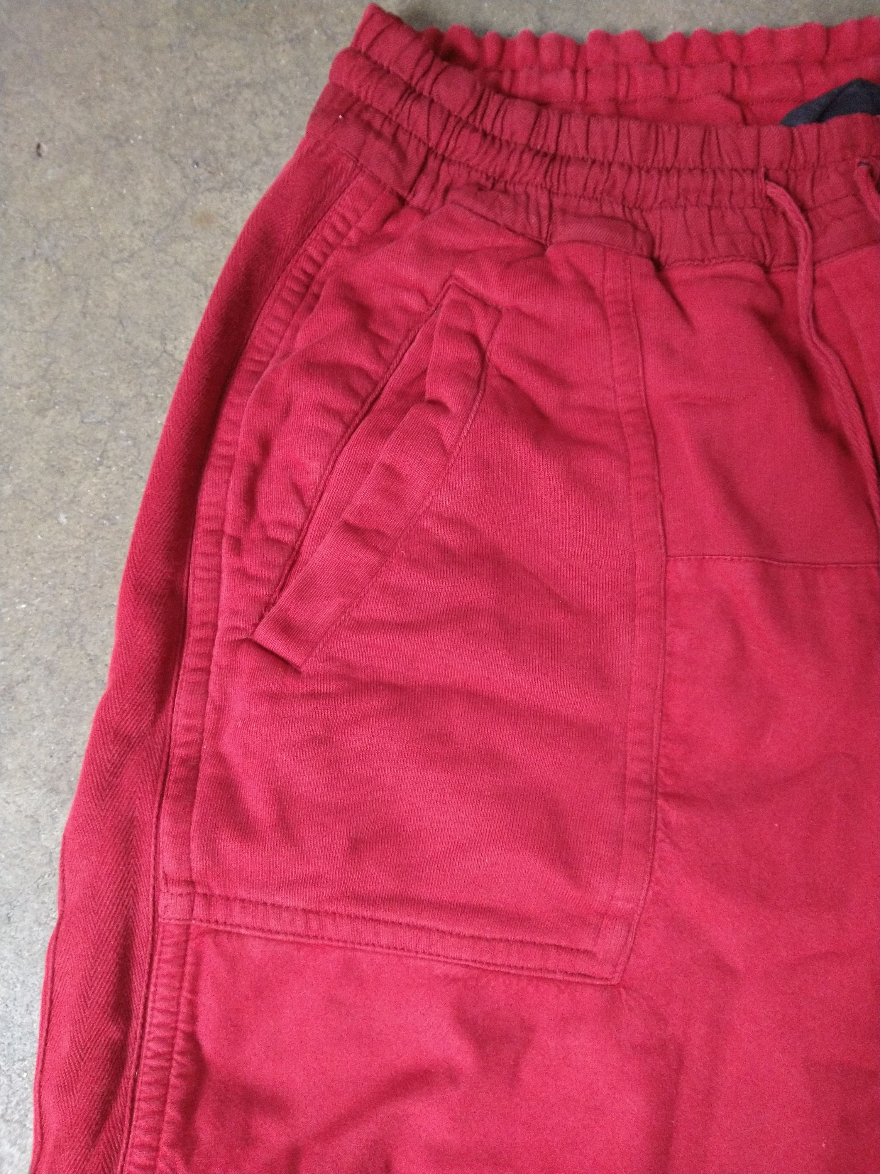 Haider Ackermann Haider Ackermann Perth Sweatpants Red Cotton FW17 Size US 34 / EU 50 - 2 Thumbnail
