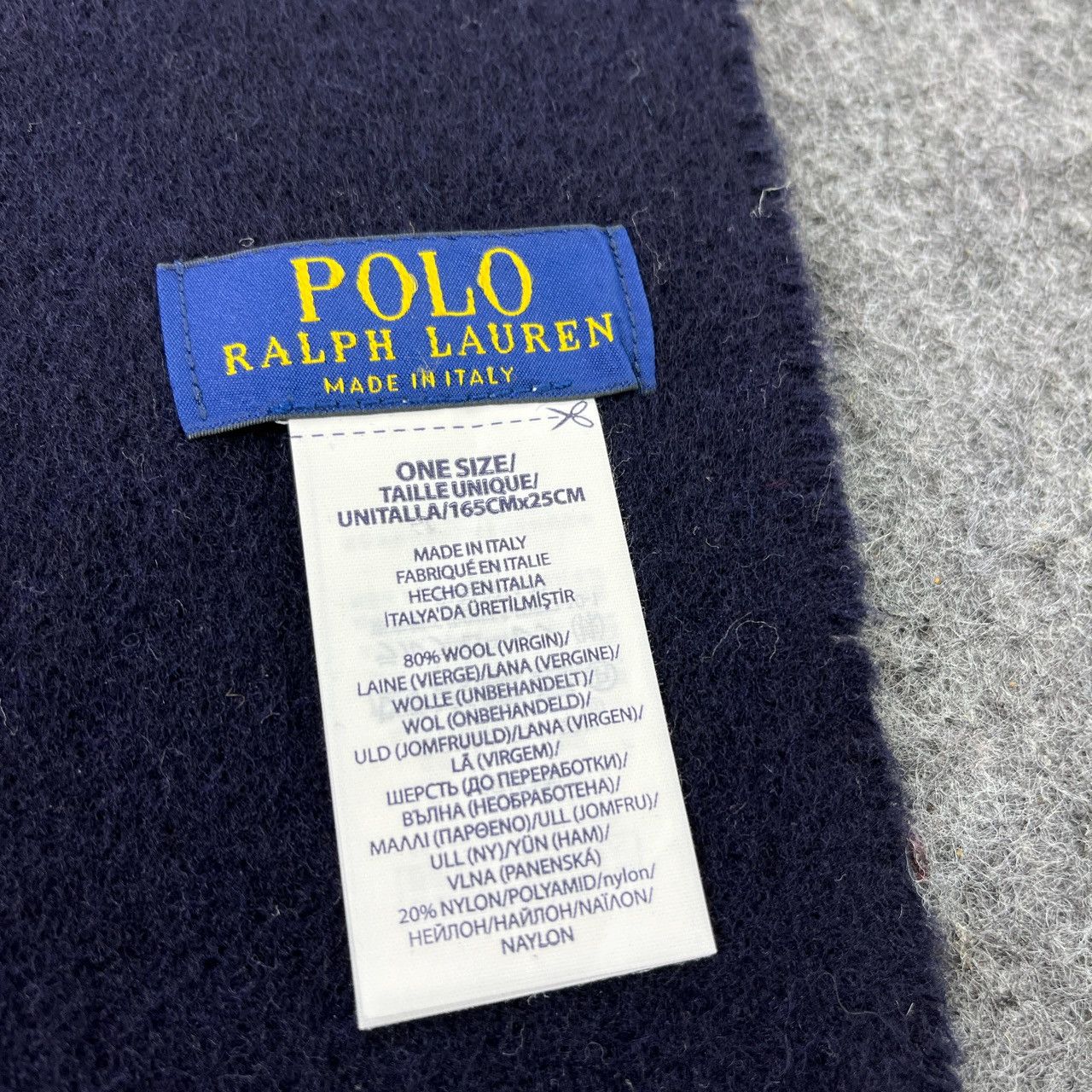 Polo Ralph Lauren × Vintage POLO RALPH LAUREN SCARVES / MUFFLER / NECKWEAR T443 Size ONE SIZE - 7 Thumbnail