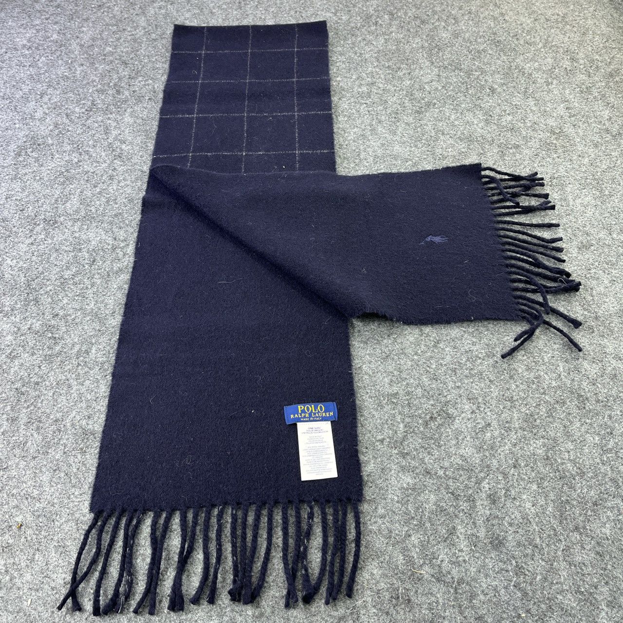 Polo Ralph Lauren × Vintage POLO RALPH LAUREN SCARVES / MUFFLER / NECKWEAR T443 Size ONE SIZE - 4 Thumbnail