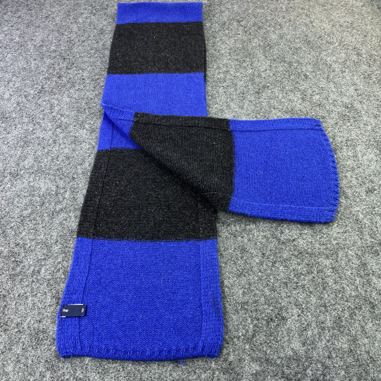 Gap × Vintage GAP STRIPED WOOL SCARVES / MUFFLER / NECKWEAR T450 Size ONE SIZE - 4 Thumbnail