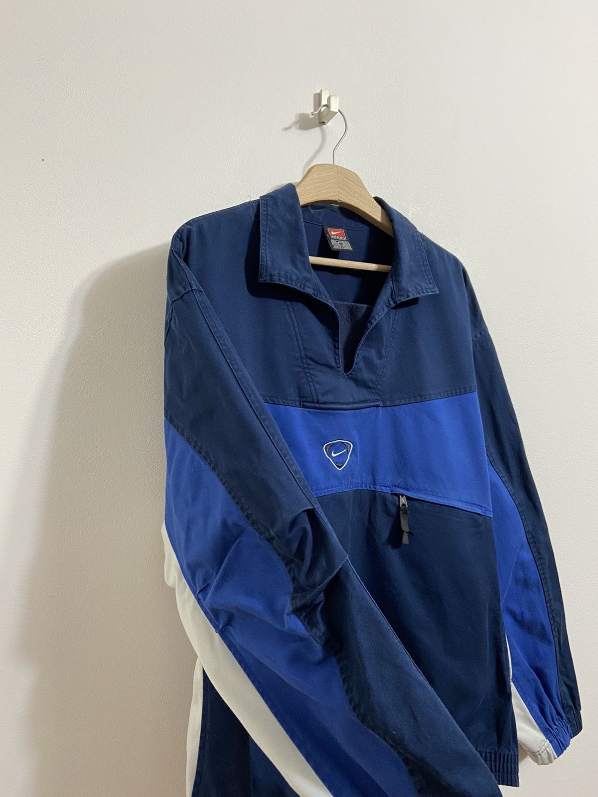 Nike × Vintage Nike Vintage windbreaker pullover Jacket Size US L / EU 52-54 / 3 - 13 Thumbnail