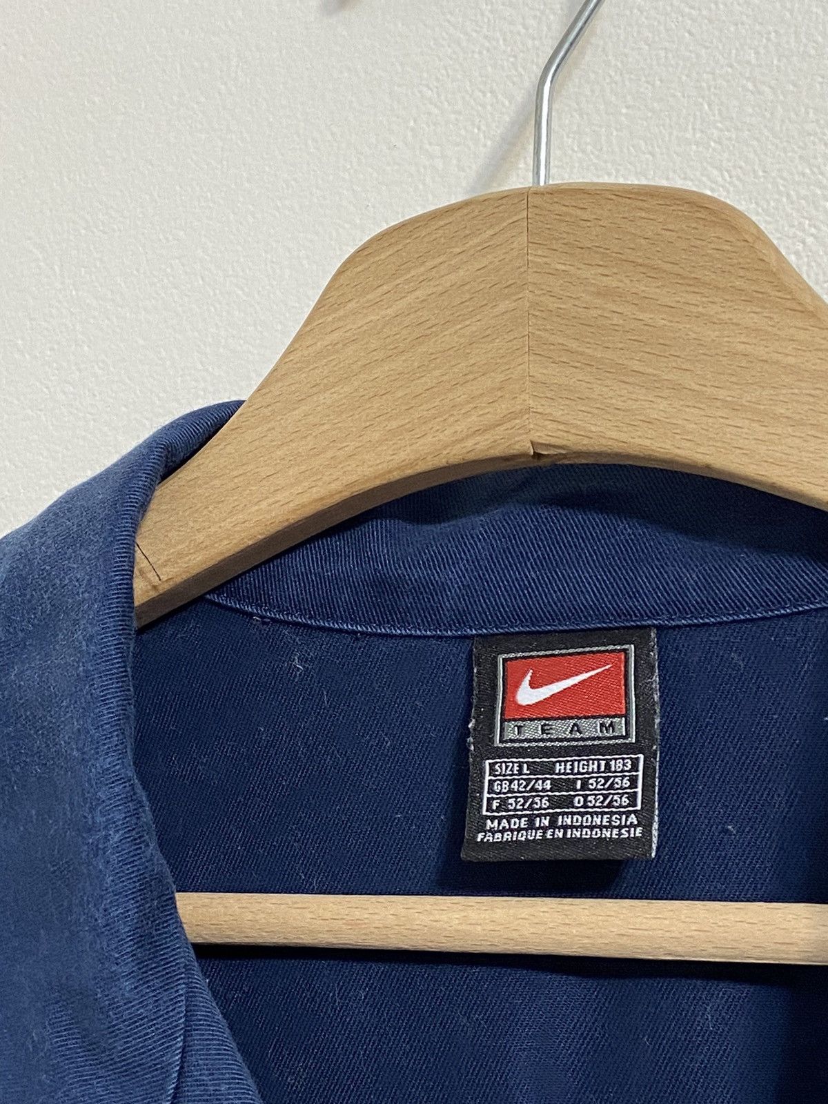 Nike × Vintage Nike Vintage windbreaker pullover Jacket Size US L / EU 52-54 / 3 - 4 Thumbnail