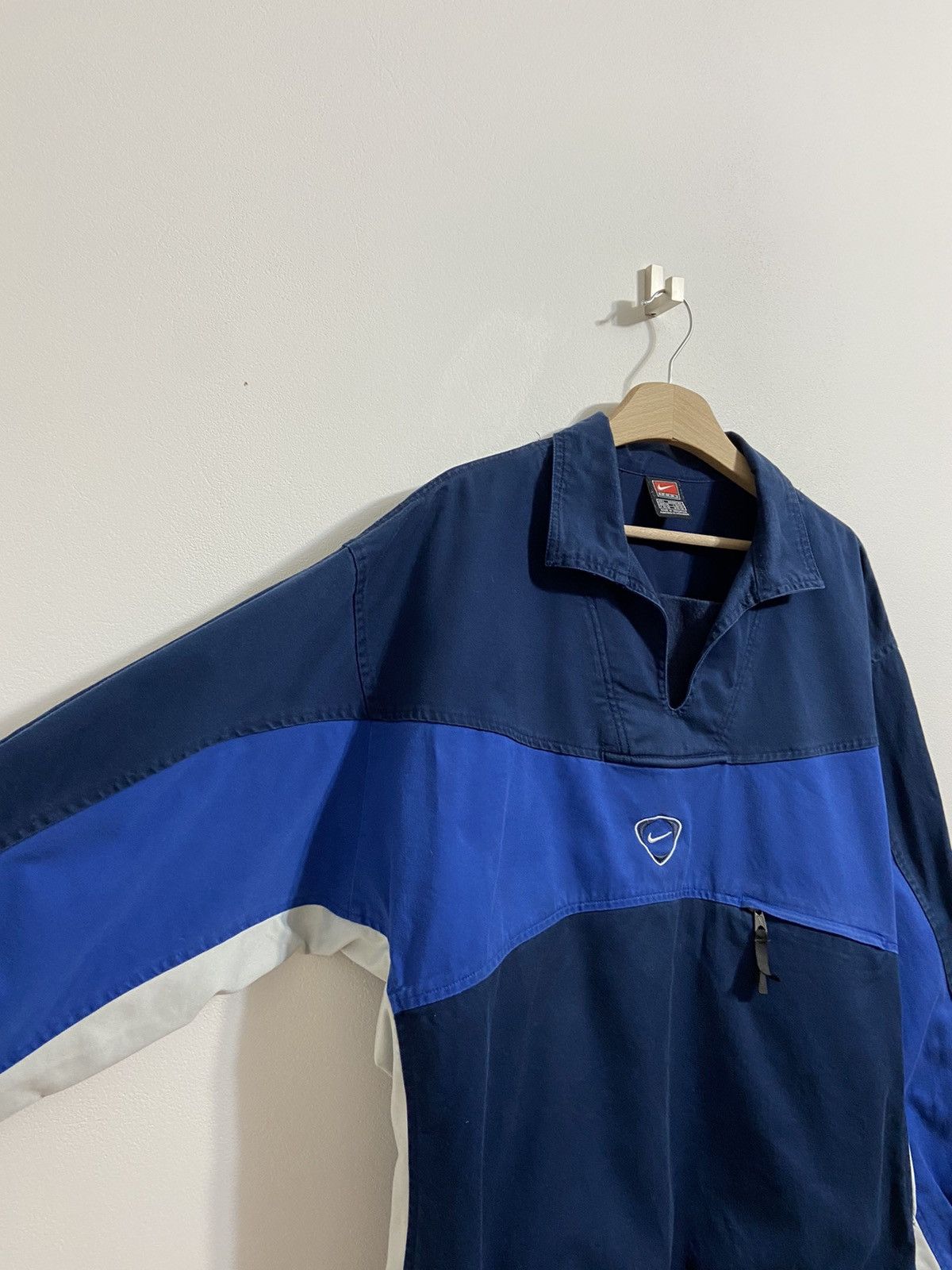Nike × Vintage Nike Vintage windbreaker pullover Jacket Size US L / EU 52-54 / 3 - 12 Thumbnail