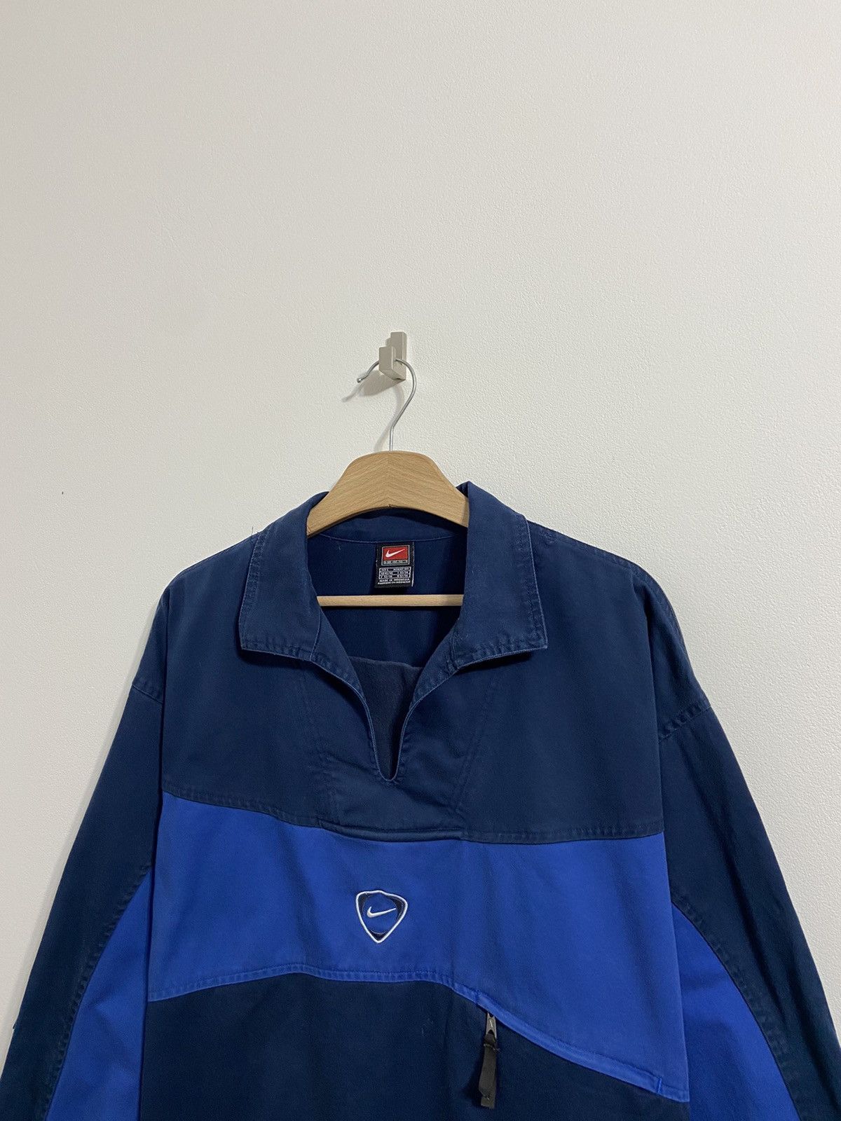 Nike × Vintage Nike Vintage windbreaker pullover Jacket Size US L / EU 52-54 / 3 - 2 Thumbnail