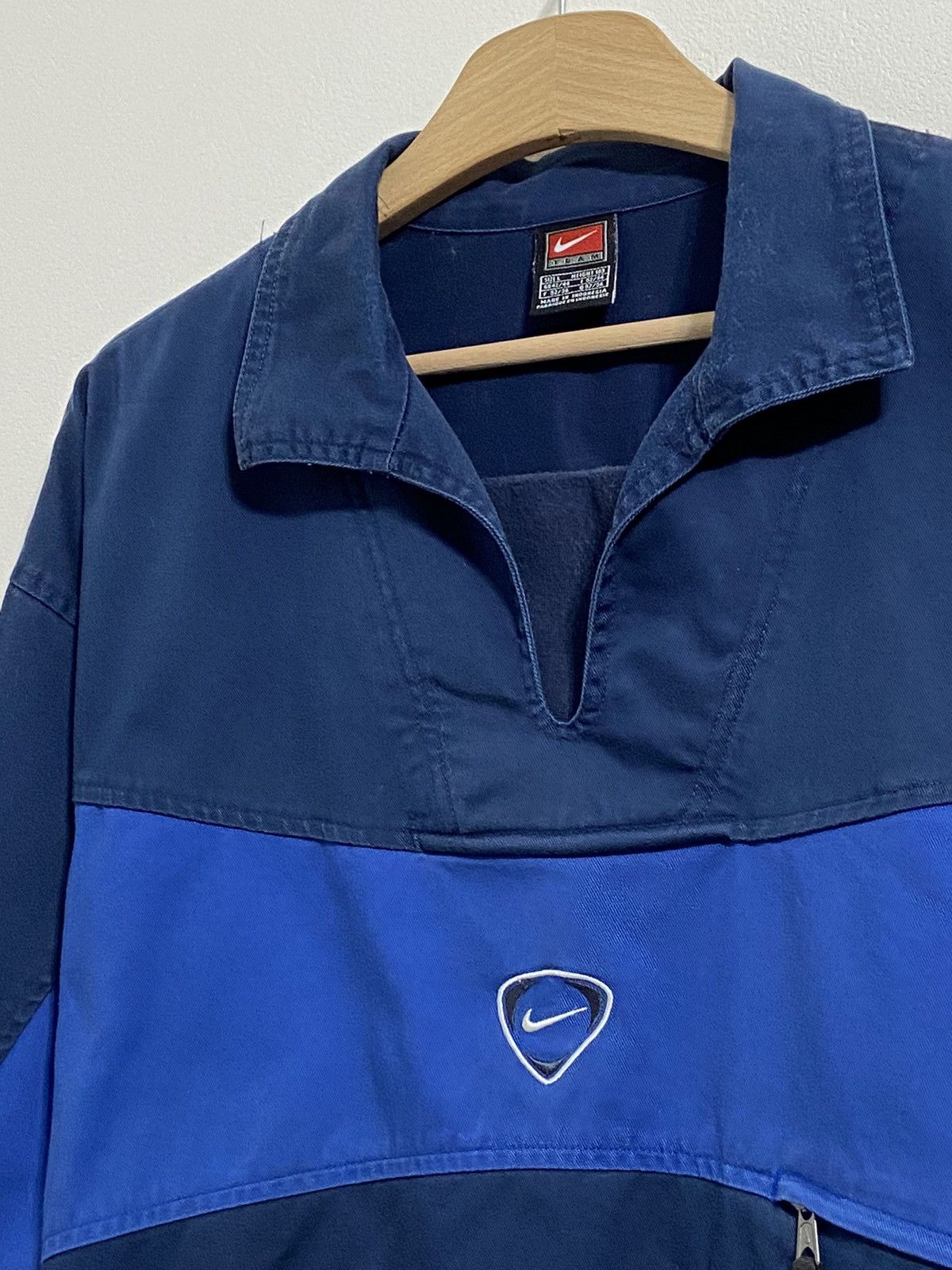 Nike × Vintage Nike Vintage windbreaker pullover Jacket Size US L / EU 52-54 / 3 - 5 Thumbnail