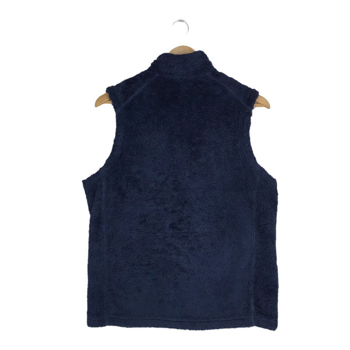 Other Logos Sleeveless Vest Pocket Outdoor Fleece Zip Up Jacket Size 42L - 5 Thumbnail
