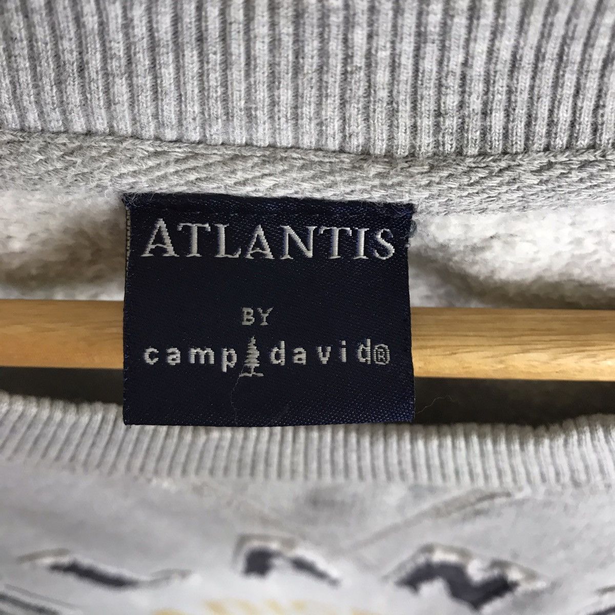 Vintage Vintage Atlantis Bahamas Spell Out Embroidery Sweatshirt Size US XXL / EU 58 / 5 - 5 Thumbnail