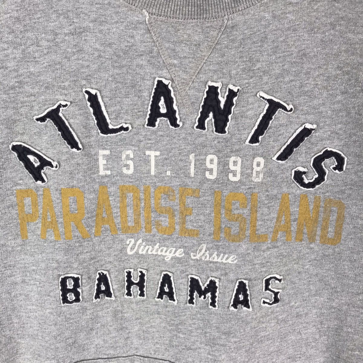 Vintage Vintage Atlantis Bahamas Spell Out Embroidery Sweatshirt Size US XXL / EU 58 / 5 - 3 Thumbnail