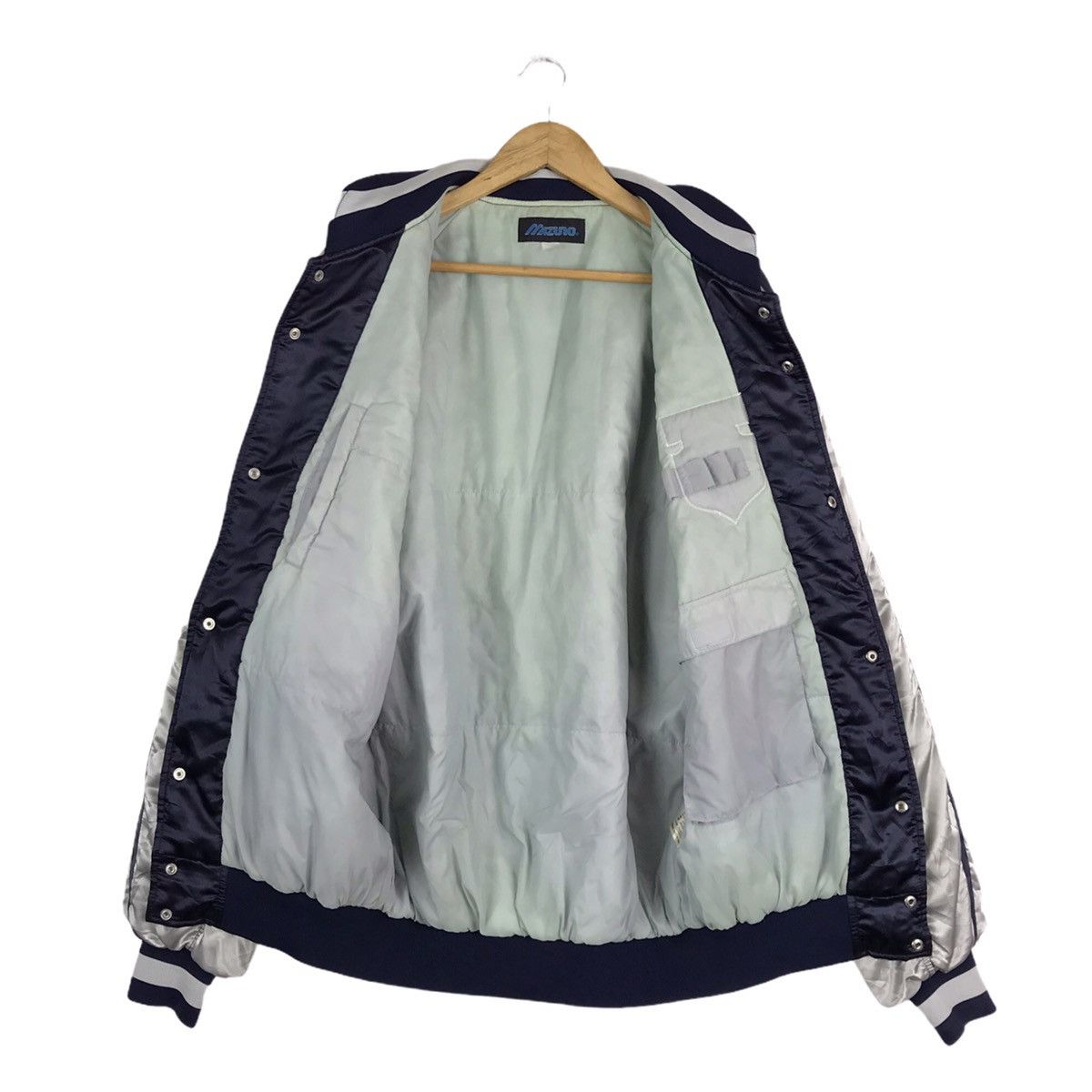 MLB × Mizuno × Vintage Vintage Hitachi Baseball Team Varsity Jacket Size US XXL / EU 58 / 5 - 7 Thumbnail