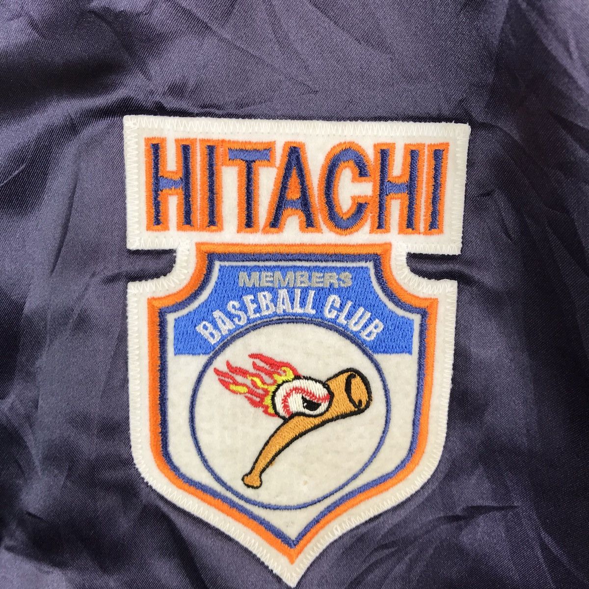 MLB × Mizuno × Vintage Vintage Hitachi Baseball Team Varsity Jacket Size US XXL / EU 58 / 5 - 5 Thumbnail
