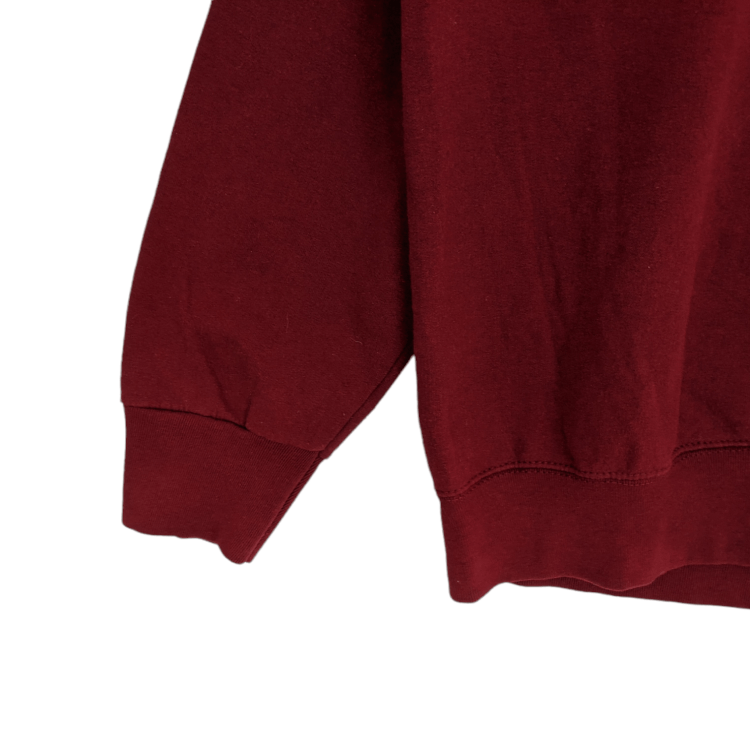 Fruit Of The Loom FRUIT OF THE LOOM Red Plain Jumper Sweatshirt Size US L / EU 52-54 / 3 - 5 Thumbnail
