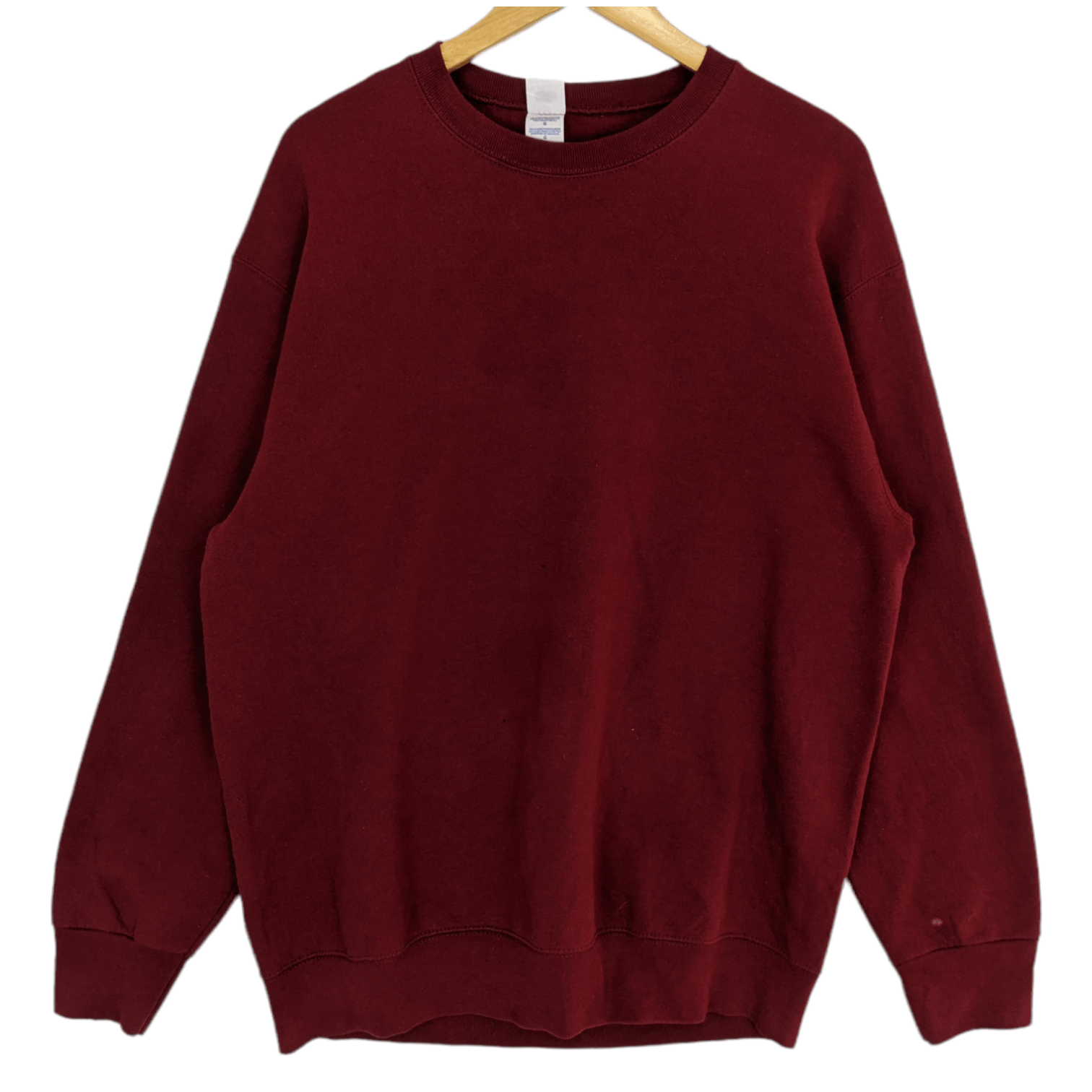 Fruit Of The Loom FRUIT OF THE LOOM Red Plain Jumper Sweatshirt Size US L / EU 52-54 / 3 - 2 Thumbnail