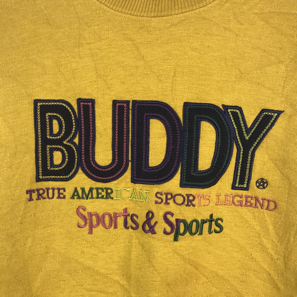Other Vintage Buddy The American Sports Legend Sports Sweatshirt Size US L / EU 52-54 / 3 - 3 Thumbnail