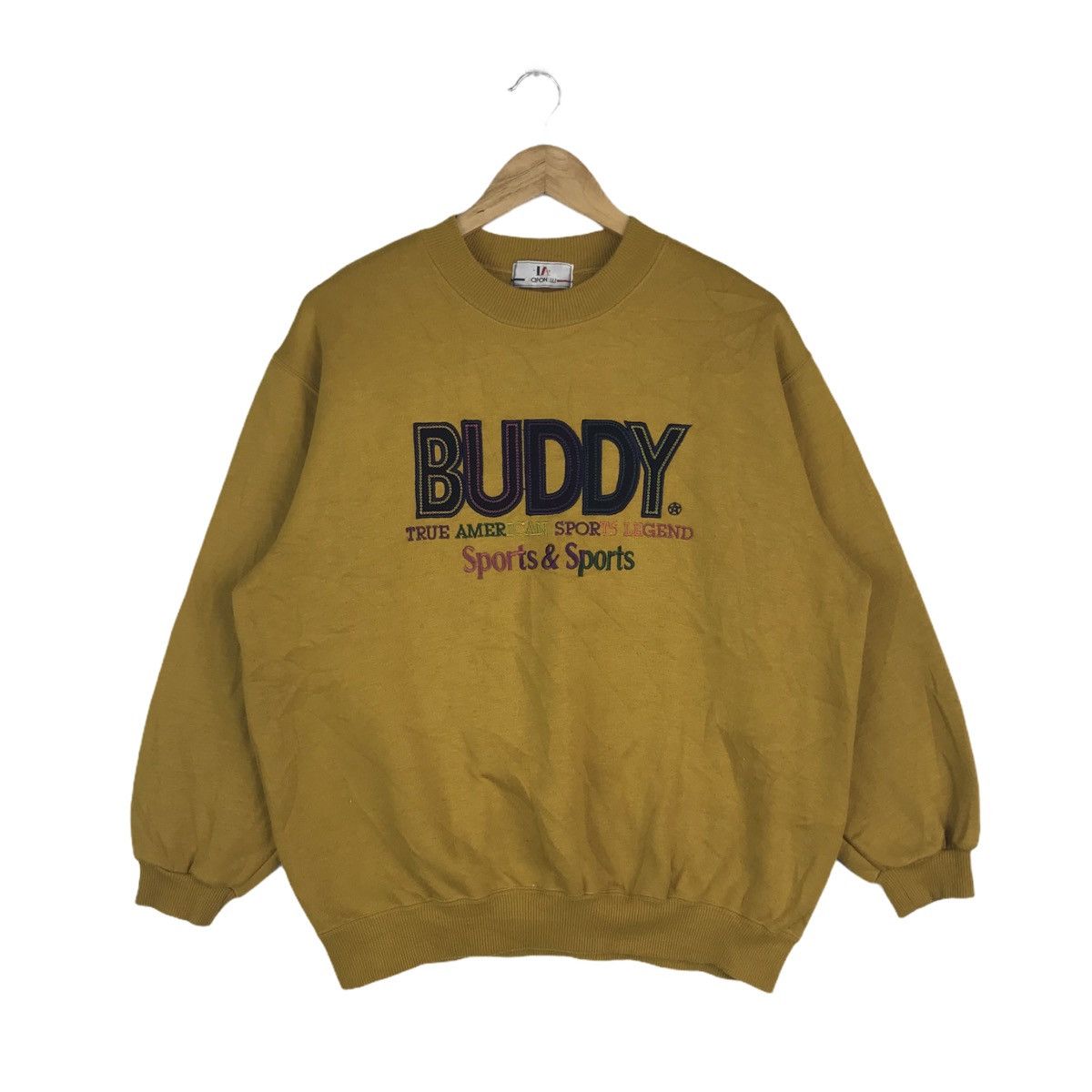Other Vintage Buddy The American Sports Legend Sports Sweatshirt Size US L / EU 52-54 / 3 - 1 Thumbnail