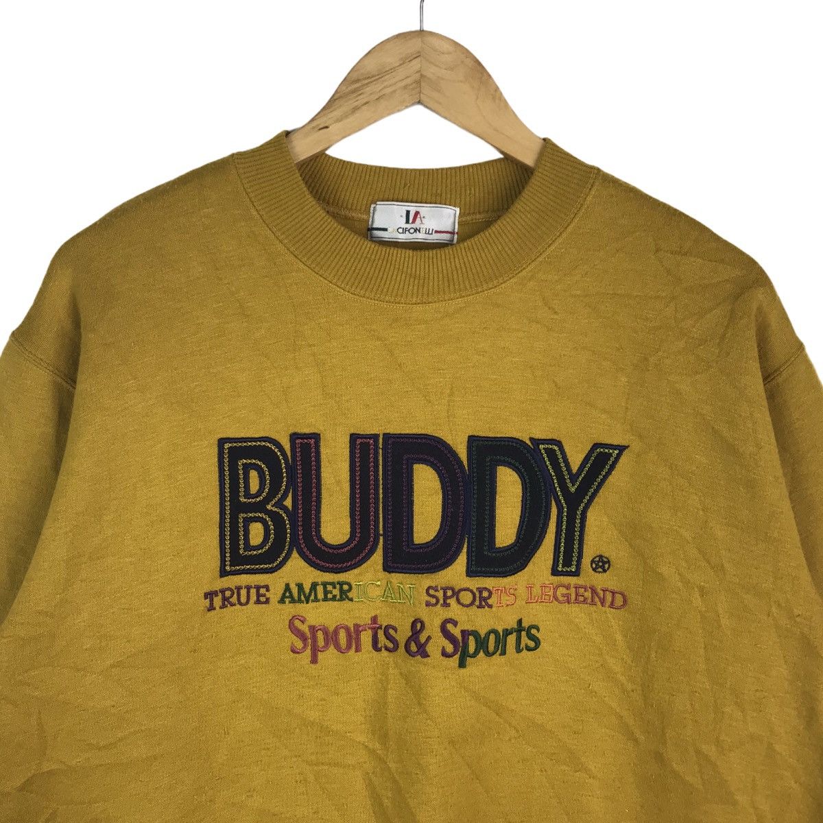 Other Vintage Buddy The American Sports Legend Sports Sweatshirt Size US L / EU 52-54 / 3 - 2 Thumbnail