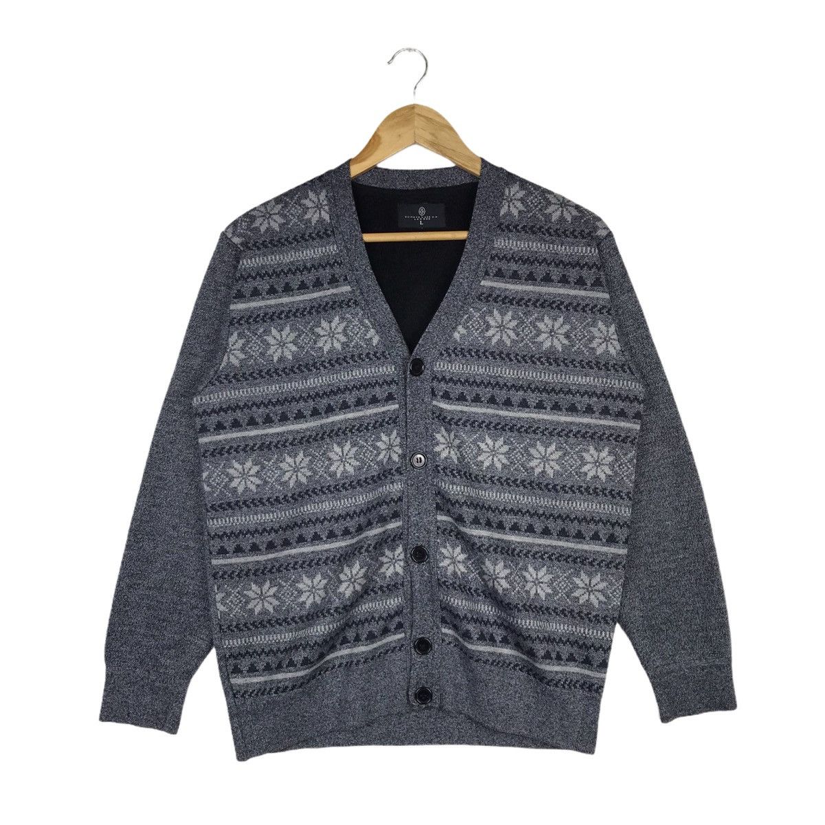 Other Keith Valler U.K. London Cardigan Sweater Size US L / EU 52-54 / 3 - 1 Thumbnail