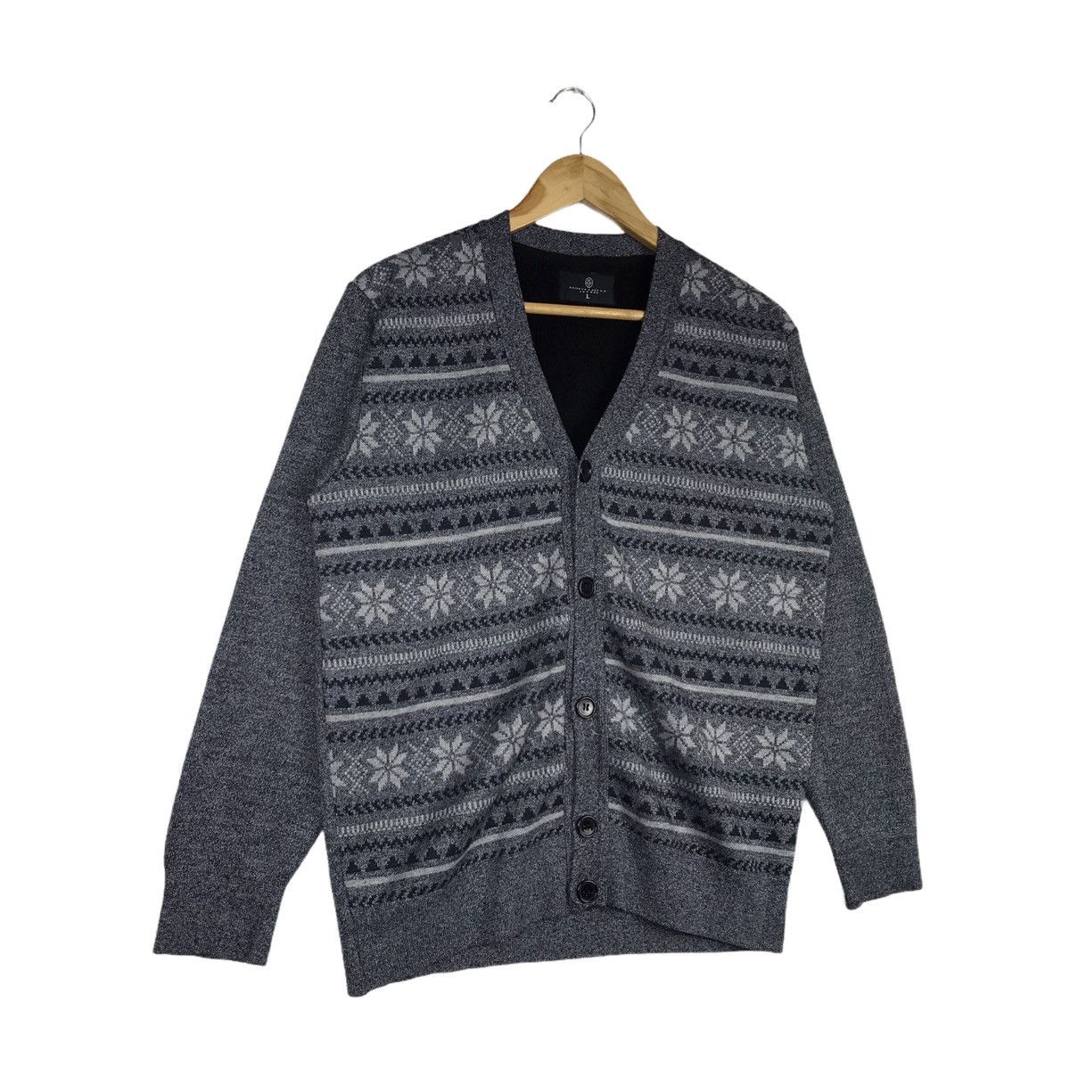 Other Keith Valler U.K. London Cardigan Sweater Size US L / EU 52-54 / 3 - 3 Thumbnail