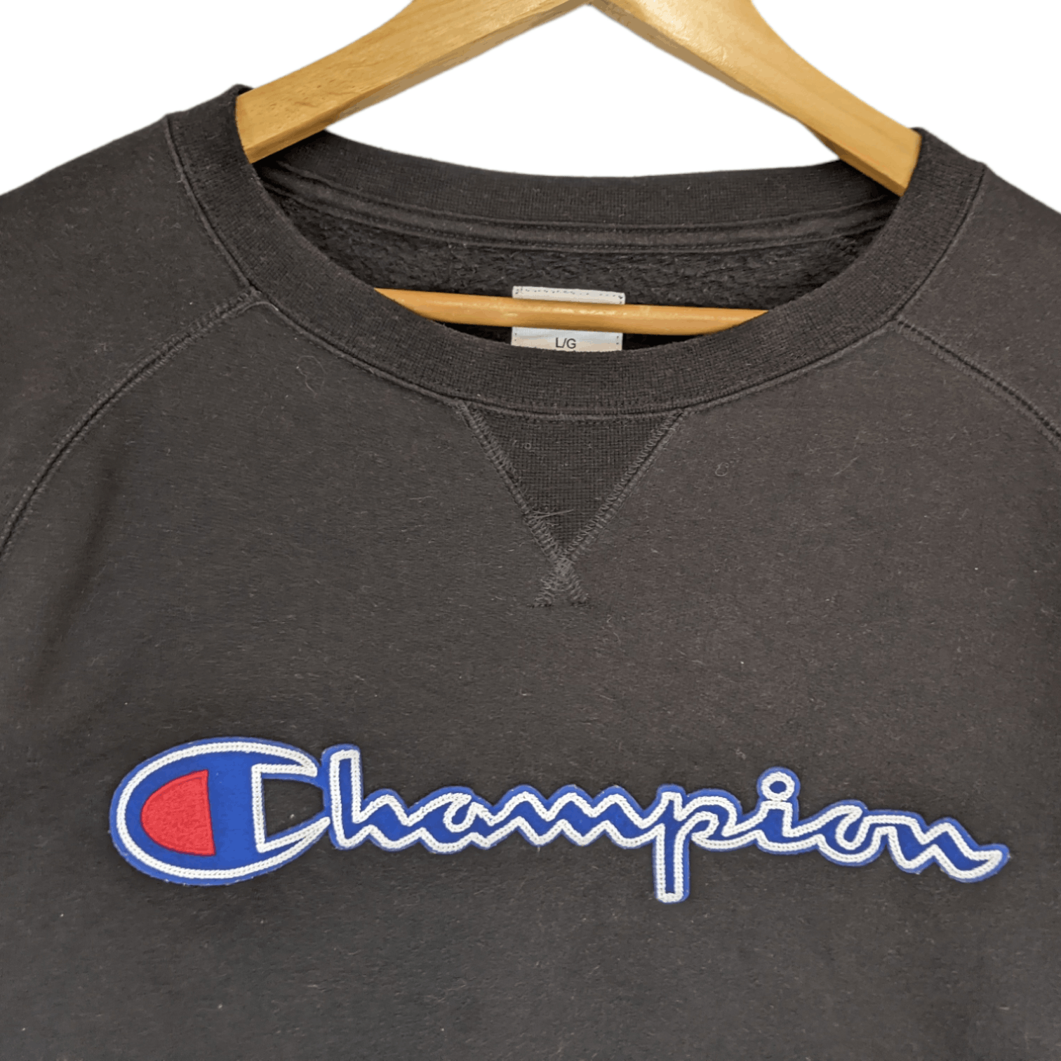 Champion CHAMPION Big Logo Spell Out Jumper Sweatshirt Size US L / EU 52-54 / 3 - 4 Thumbnail