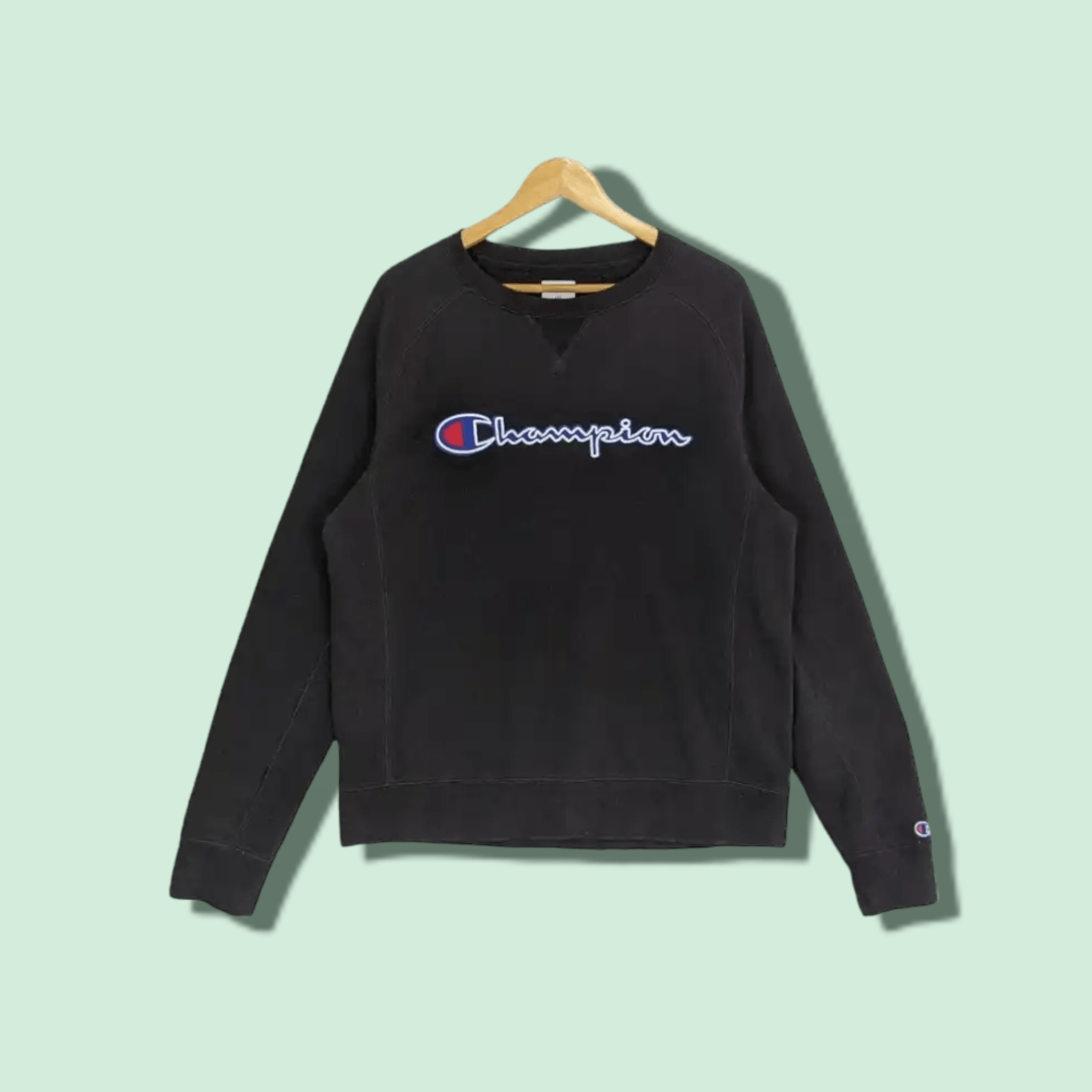 Champion CHAMPION Big Logo Spell Out Jumper Sweatshirt Size US L / EU 52-54 / 3 - 1 Thumbnail