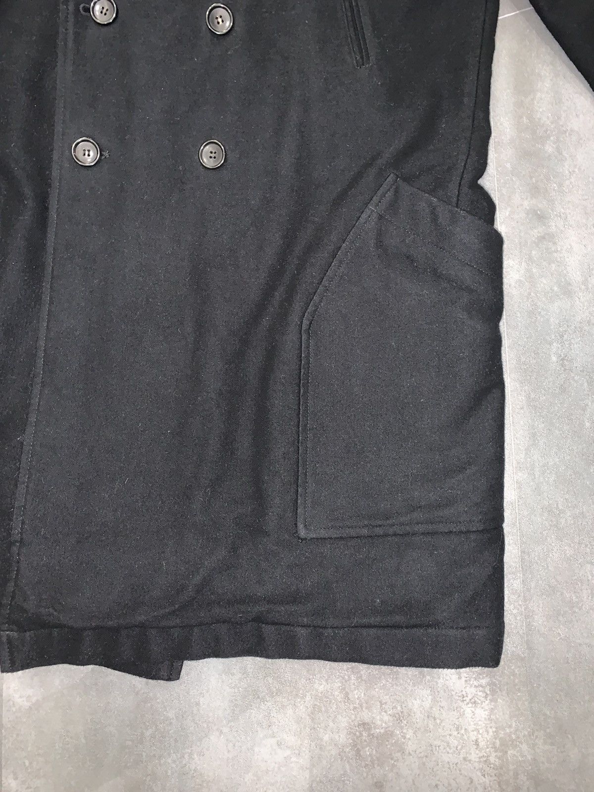 Saint Laurent Paris FW11 Yves Saint Laurent Hedi Era Cashmere Scarf Coat Size US L / EU 52-54 / 3 - 18 Thumbnail