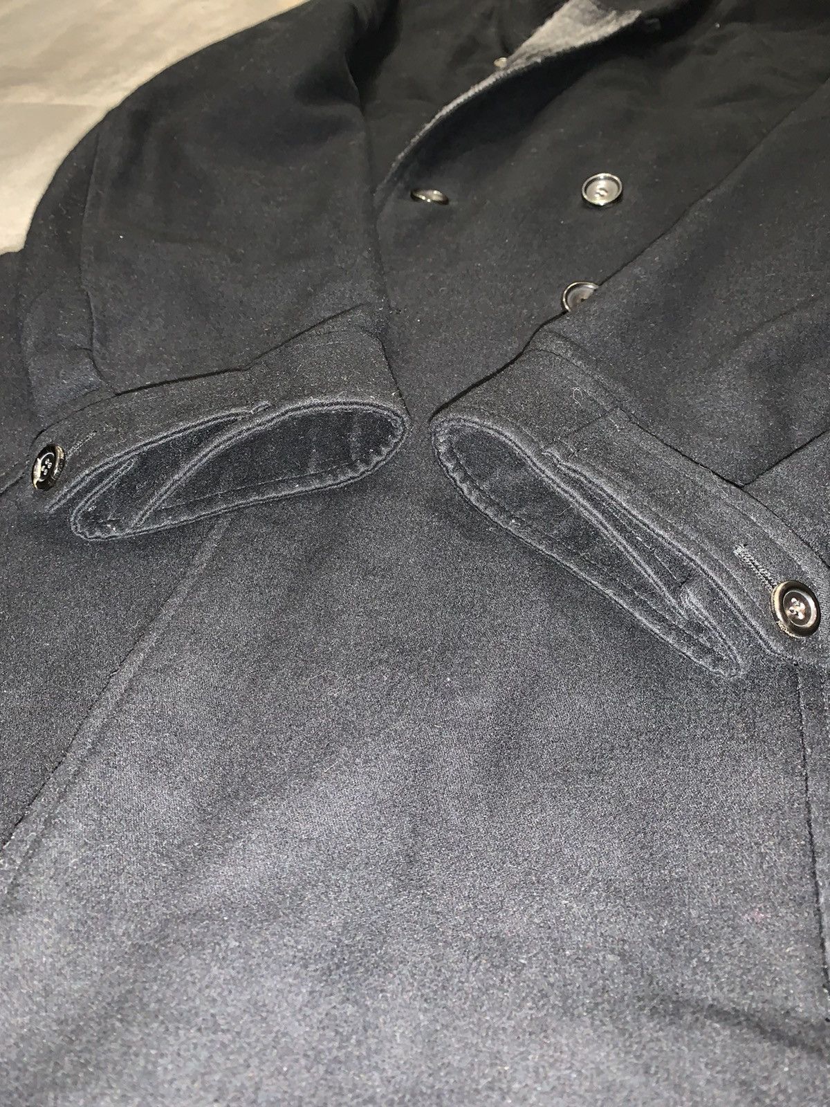 Saint Laurent Paris FW11 Yves Saint Laurent Hedi Era Cashmere Scarf Coat Size US L / EU 52-54 / 3 - 17 Thumbnail