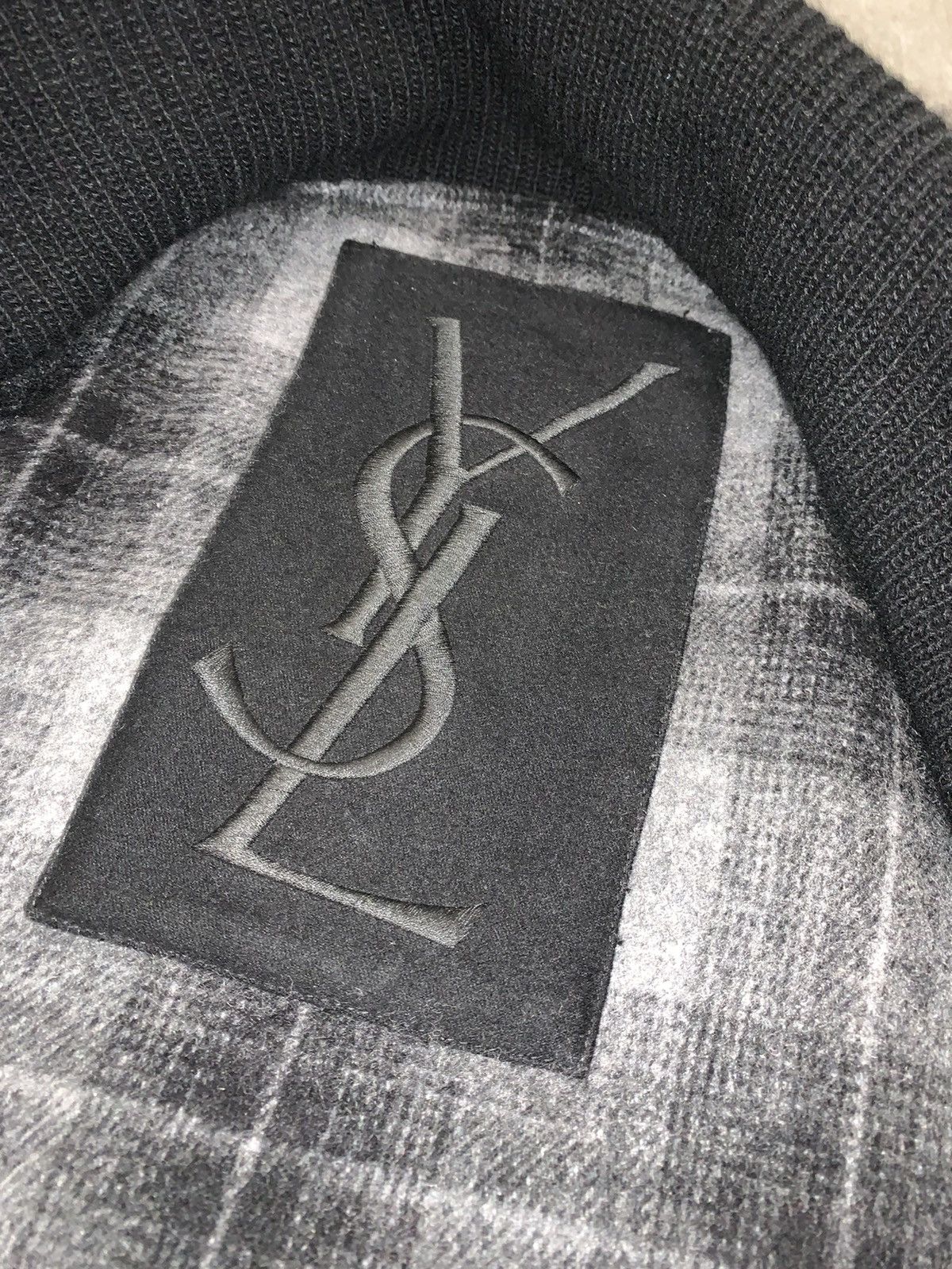 Saint Laurent Paris FW11 Yves Saint Laurent Hedi Era Cashmere Scarf Coat Size US L / EU 52-54 / 3 - 15 Thumbnail