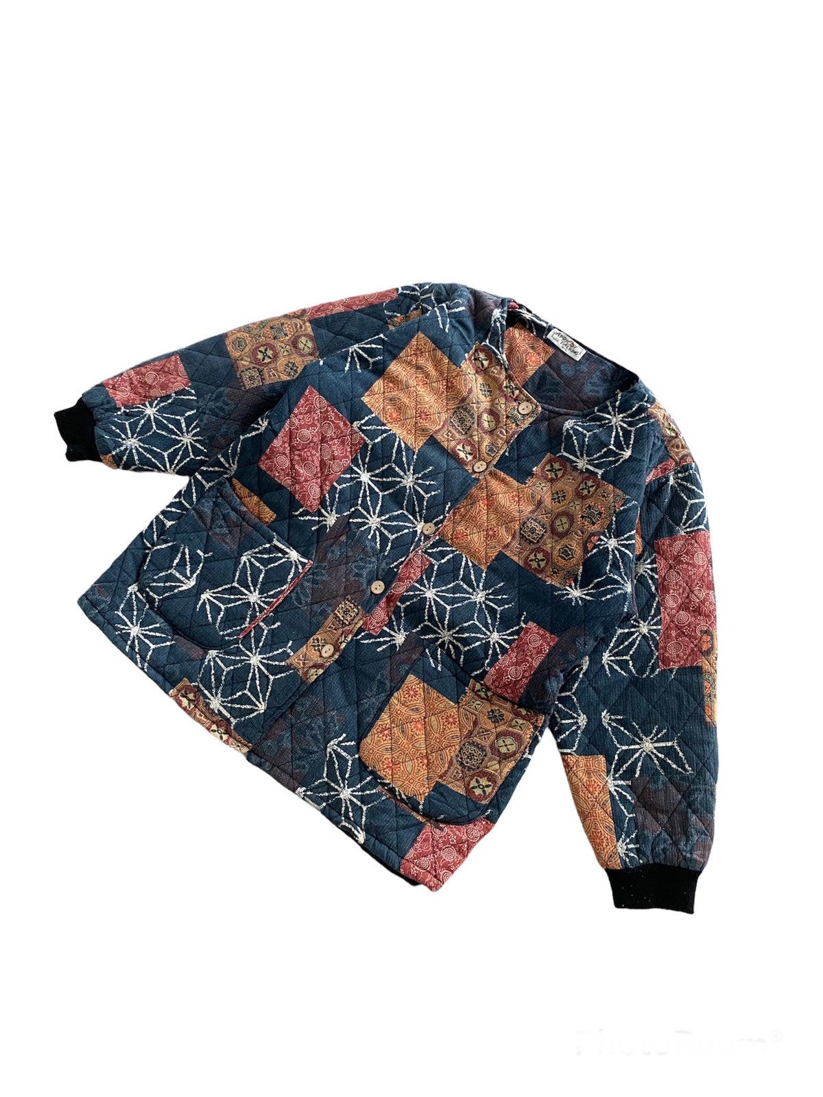 Japanese Brand × Vintage 🇯🇵Vintage kapital Pachwork Quilted Jacket style Visvim Size US L / EU 52-54 / 3 - 5 Thumbnail