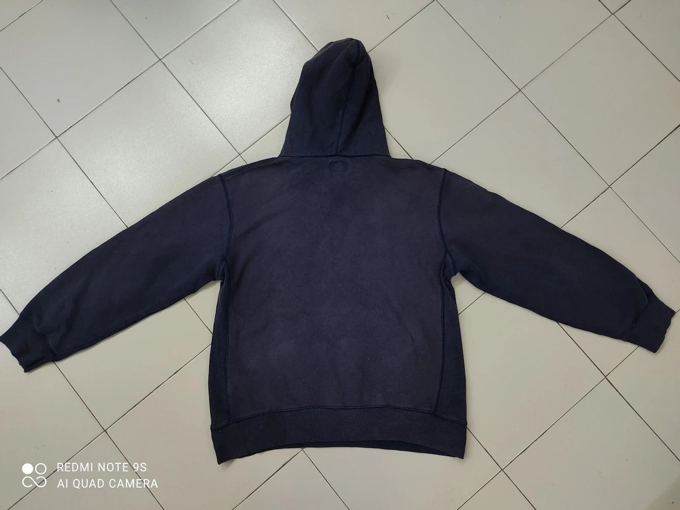 Stussy Faded Stussy Big Logo Embroidered Hoodie Size US L / EU 52-54 / 3 - 12 Thumbnail