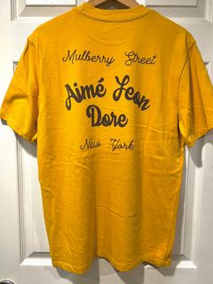 T-shirt Aime Leon Dore Yellow size M International in Cotton - 20685108