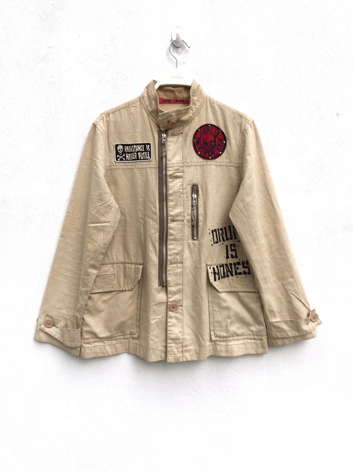 Hysteric Glamour Vintage Japanese Here There Punk Jacket Zipper Size US M / EU 48-50 / 2 - 4 Thumbnail